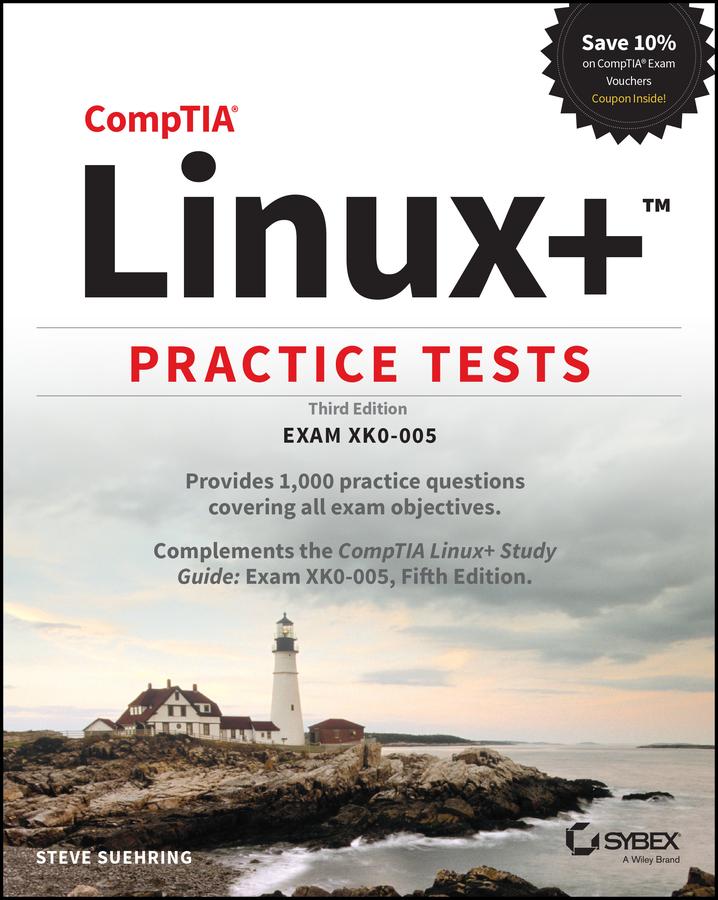 Vorderes Coverbild Comptia Linux+ Practice Tests