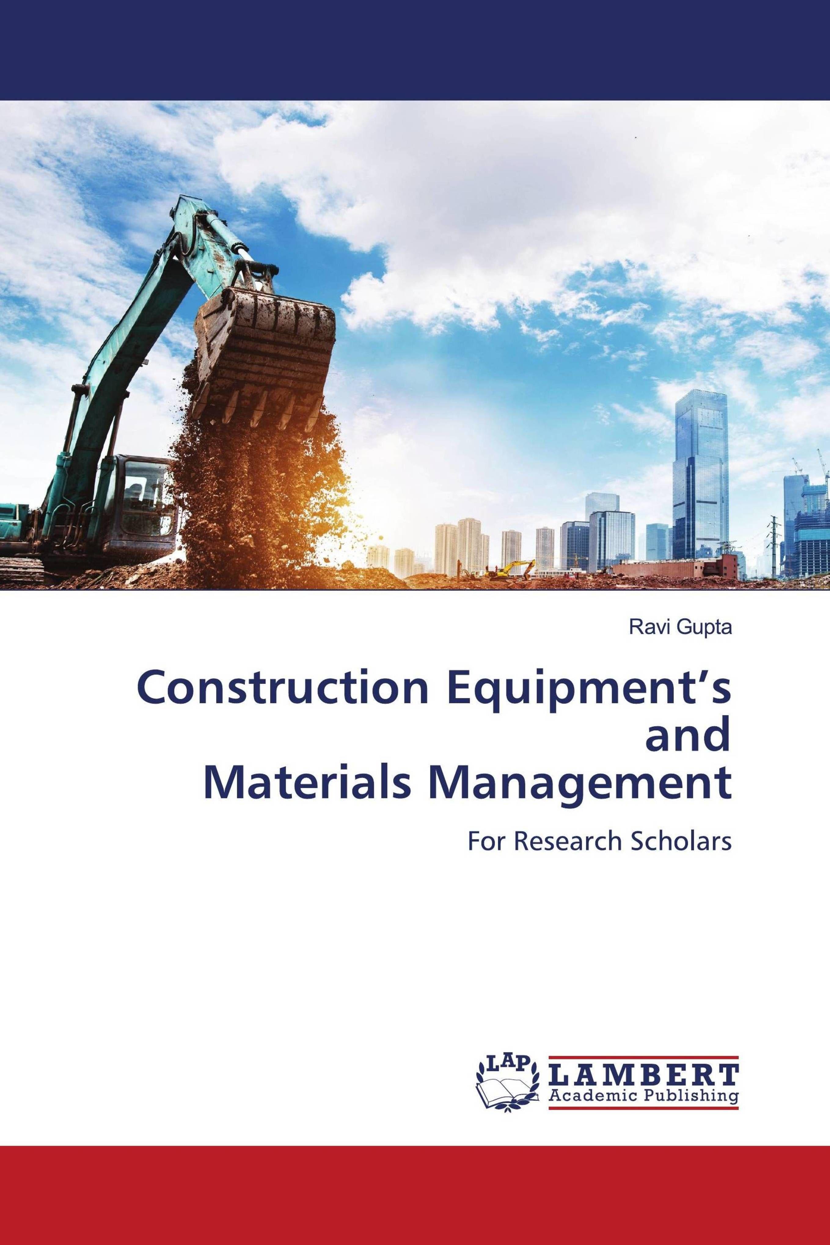 Vorderes Coverbild Construction Equipment's and Materials Management