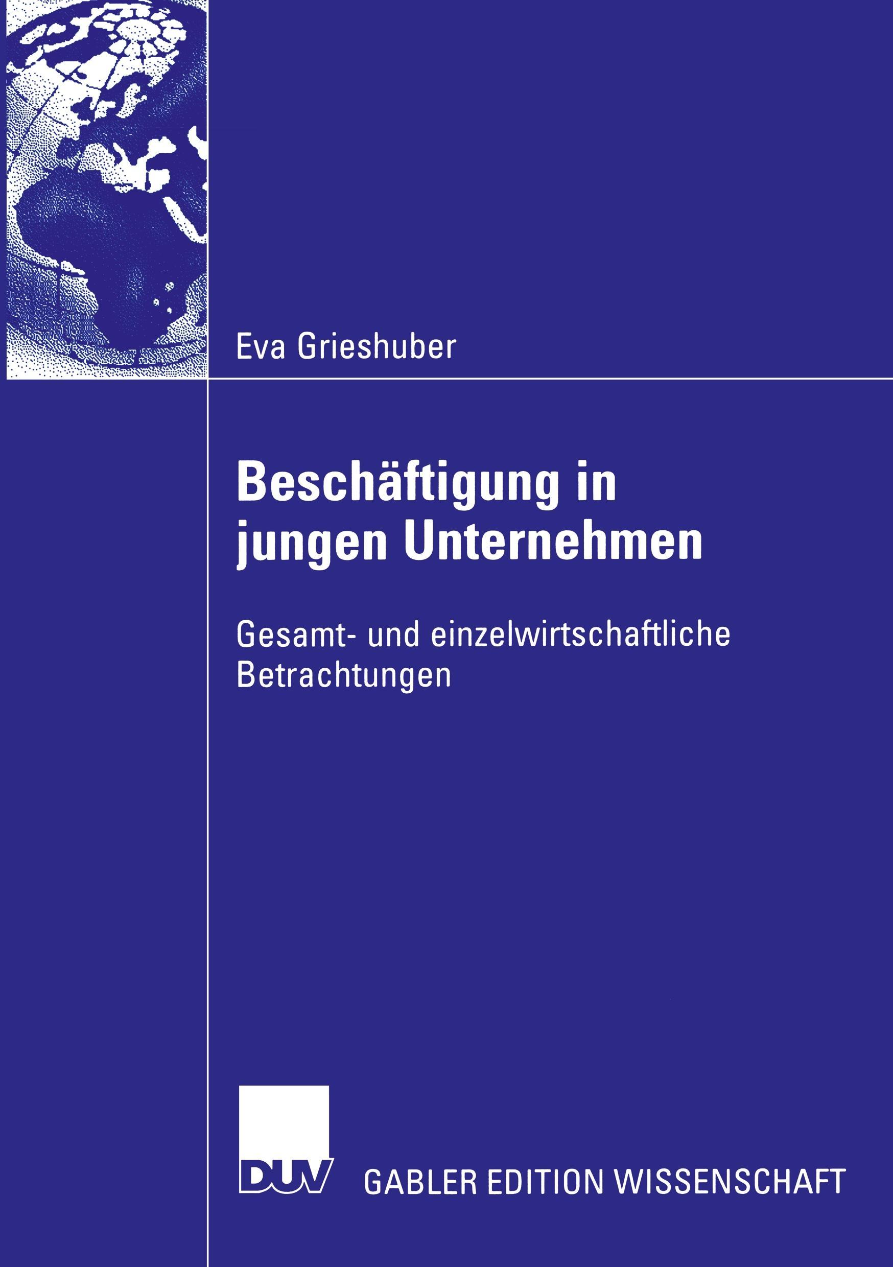 Vorderes Coverbild Beschäftigung in jungen Unternehmen