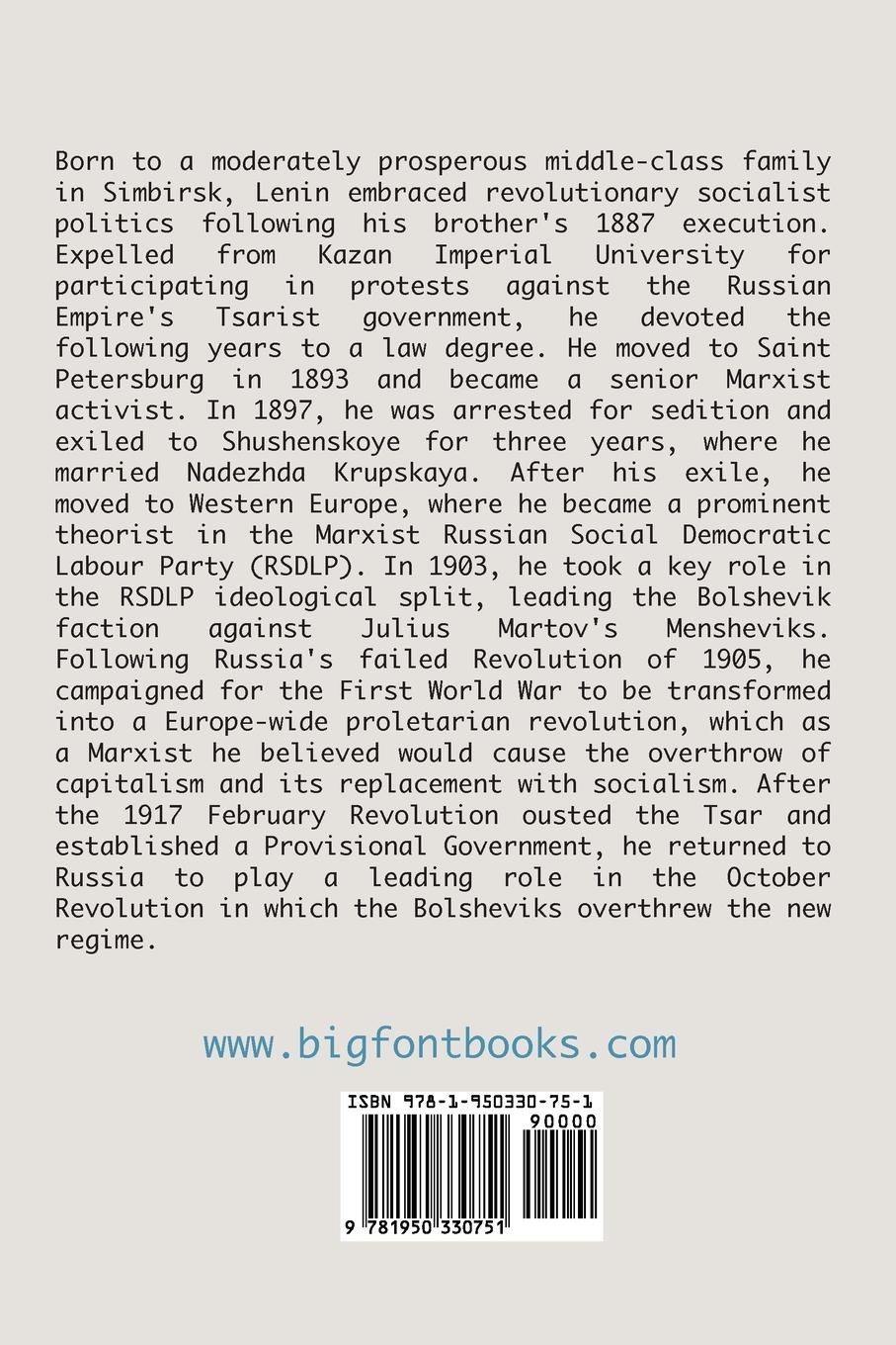 Rückseitencover State and Revolution