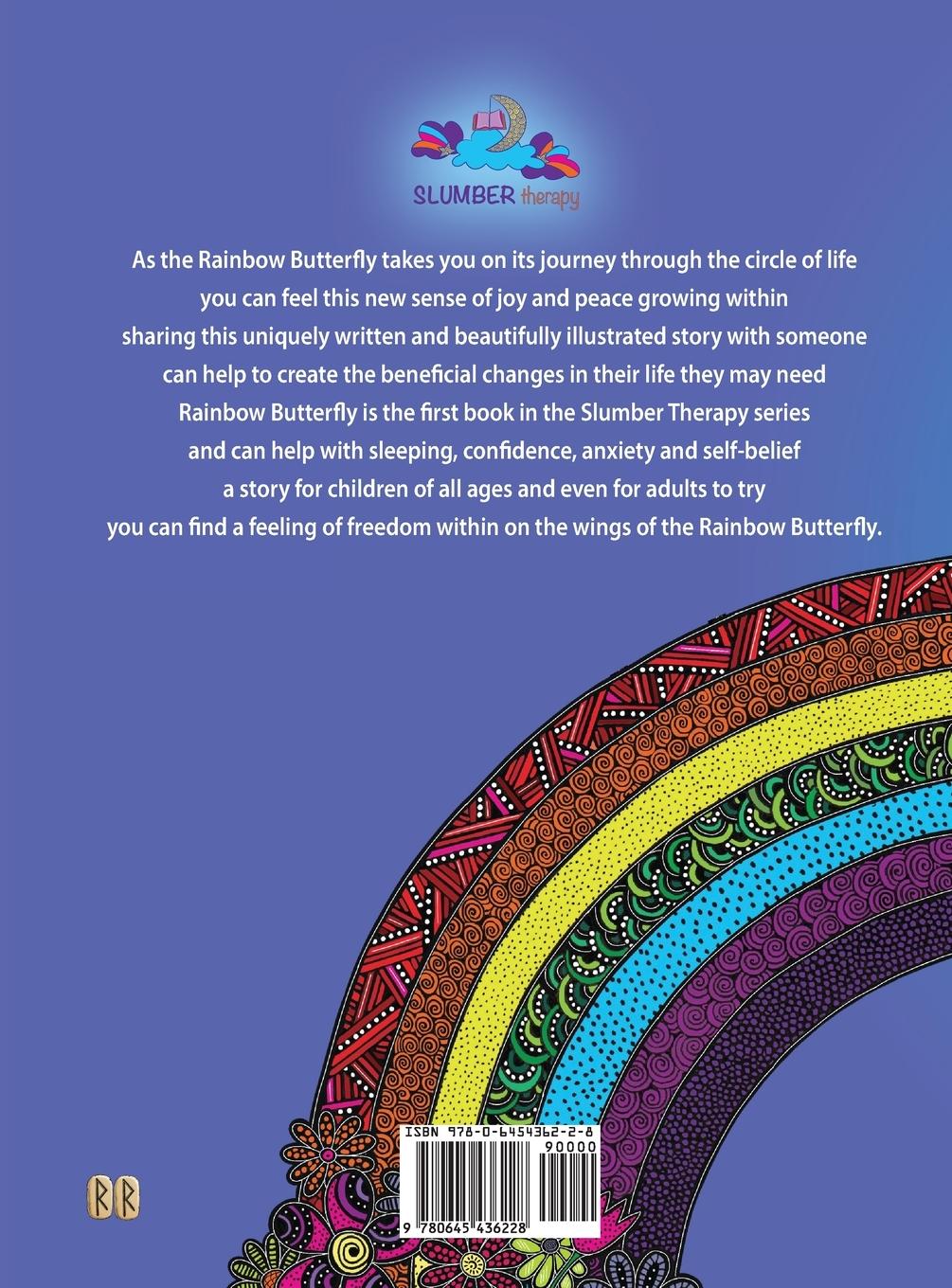 Rückseitencover Rainbow Butterfly