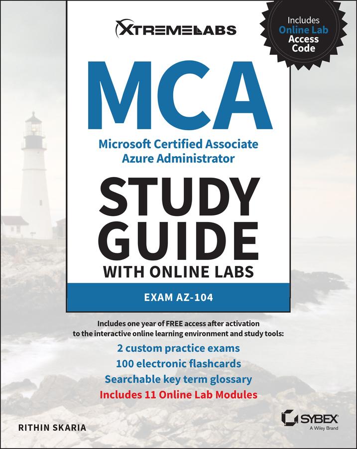 Vorderes Coverbild MCA Microsoft Certified Associate Azure Administrator Study Guide with Online Labs: Exam AZ-104
