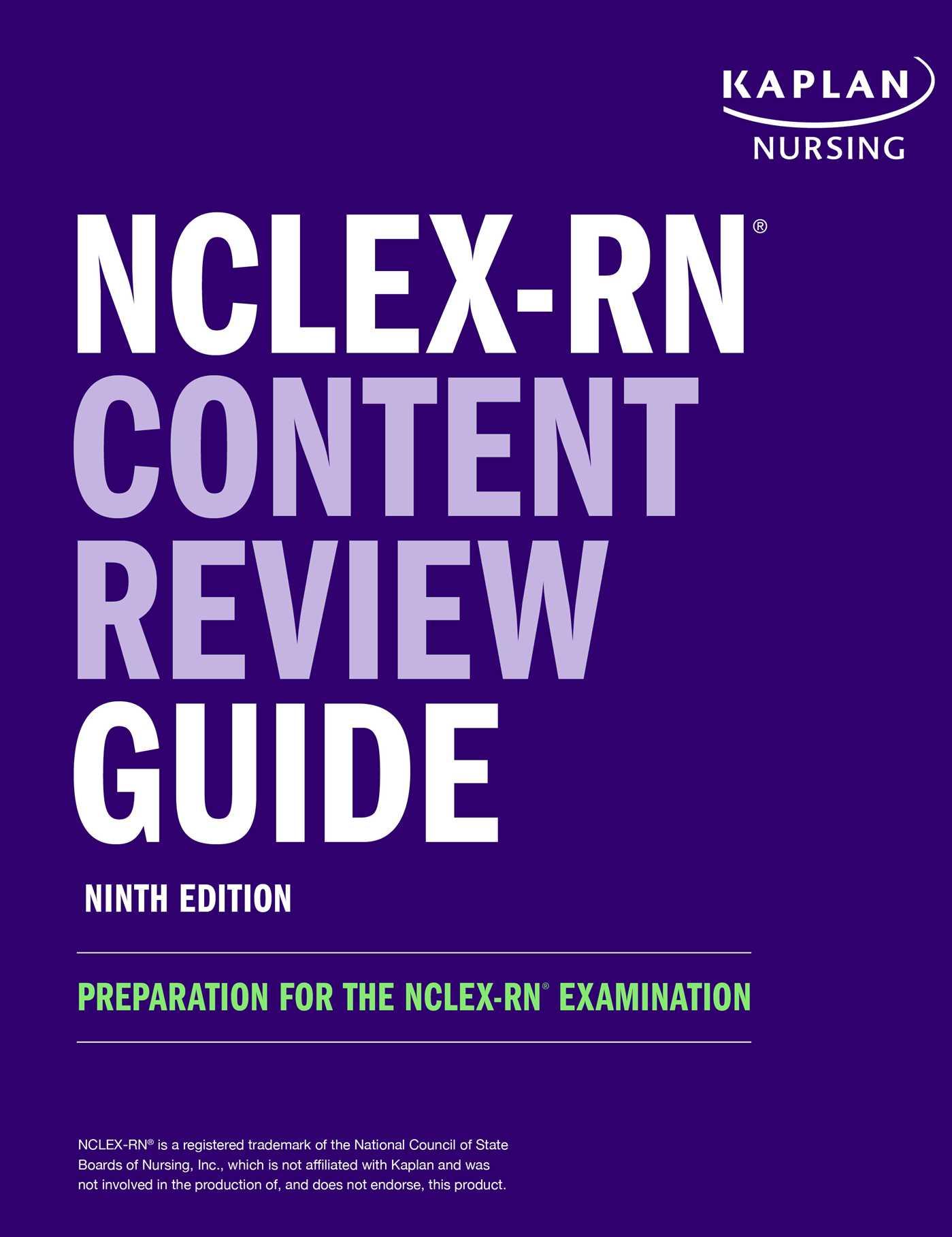 Vorderes Coverbild Nclex-RN Content Review Guide