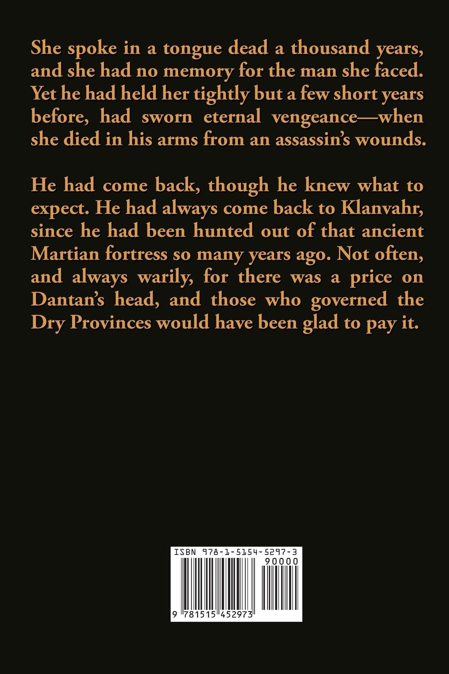 Rückseitencover The Eyes of Thar