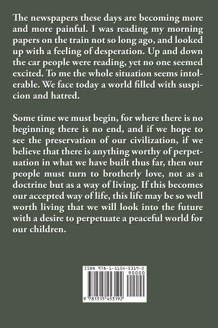 Rückseitencover This Troubled World