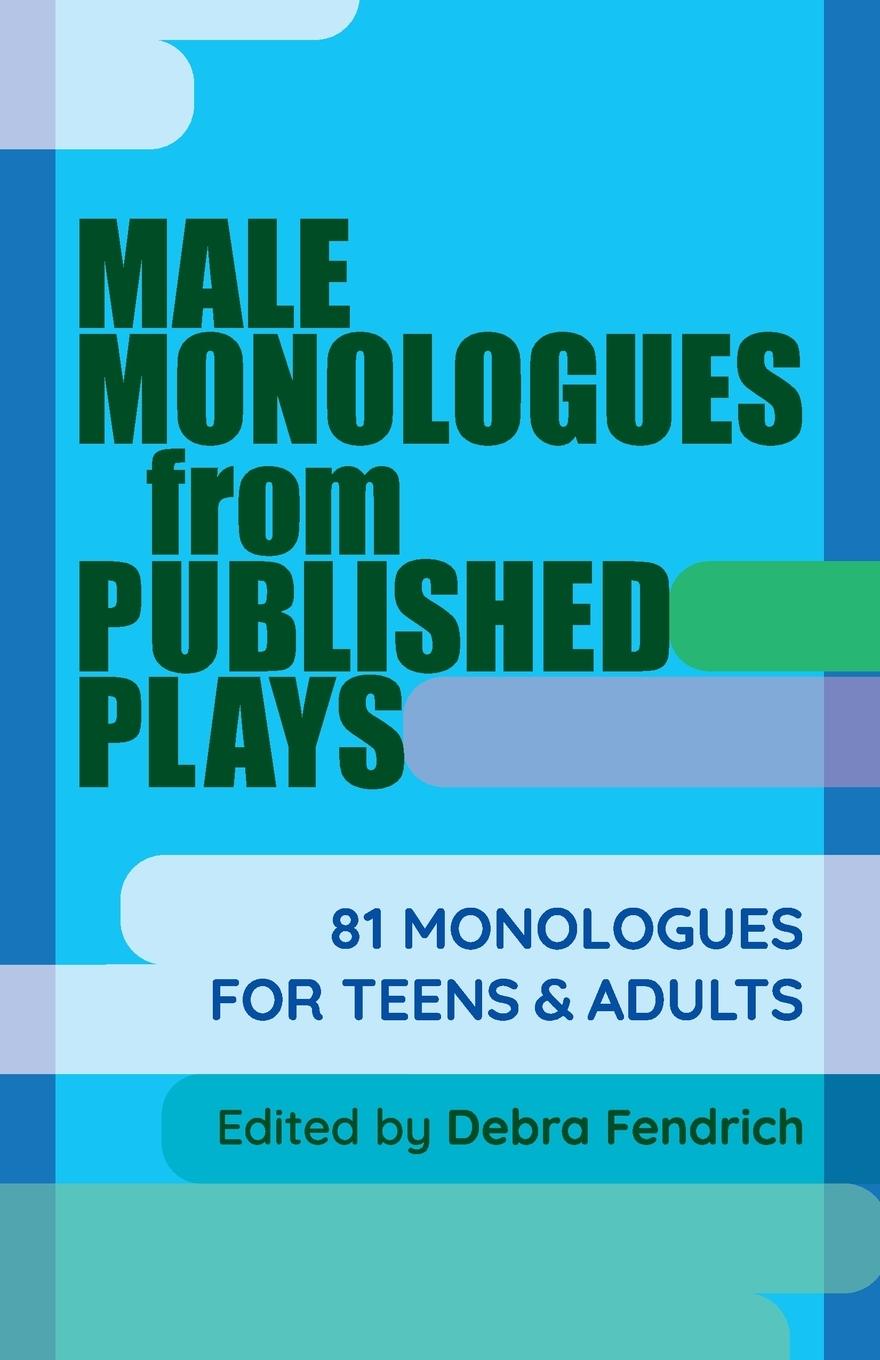 Vorderes Coverbild Male Monologues from Published Plays
