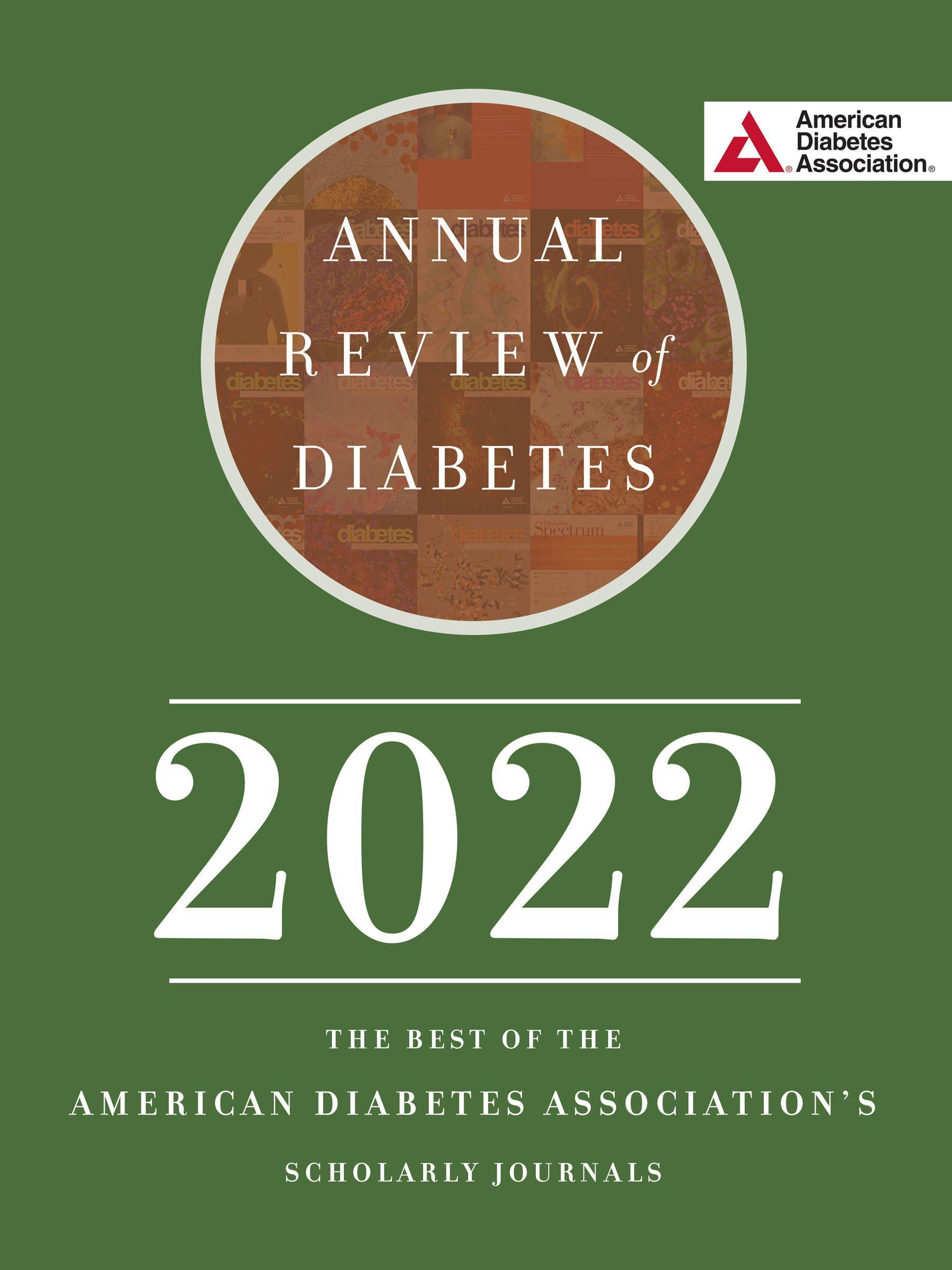 Vorderes Coverbild Annual Review of Diabetes 2022