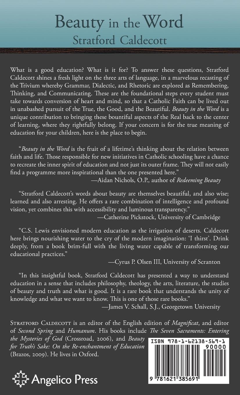 Rückseitencover Beauty in the Word