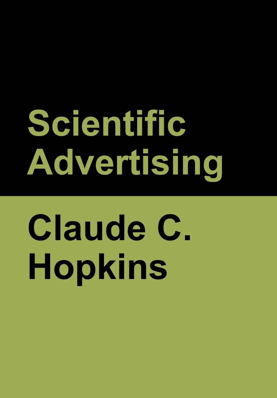 Vorderes Coverbild Scientific Advertising
