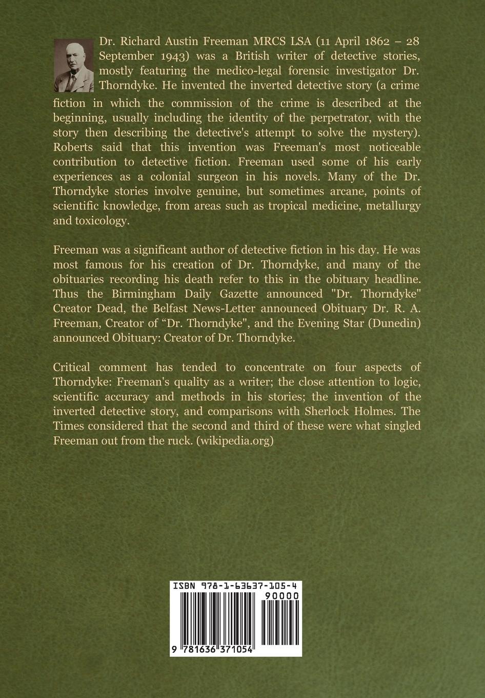 Rückseitencover The Red Thumb Mark