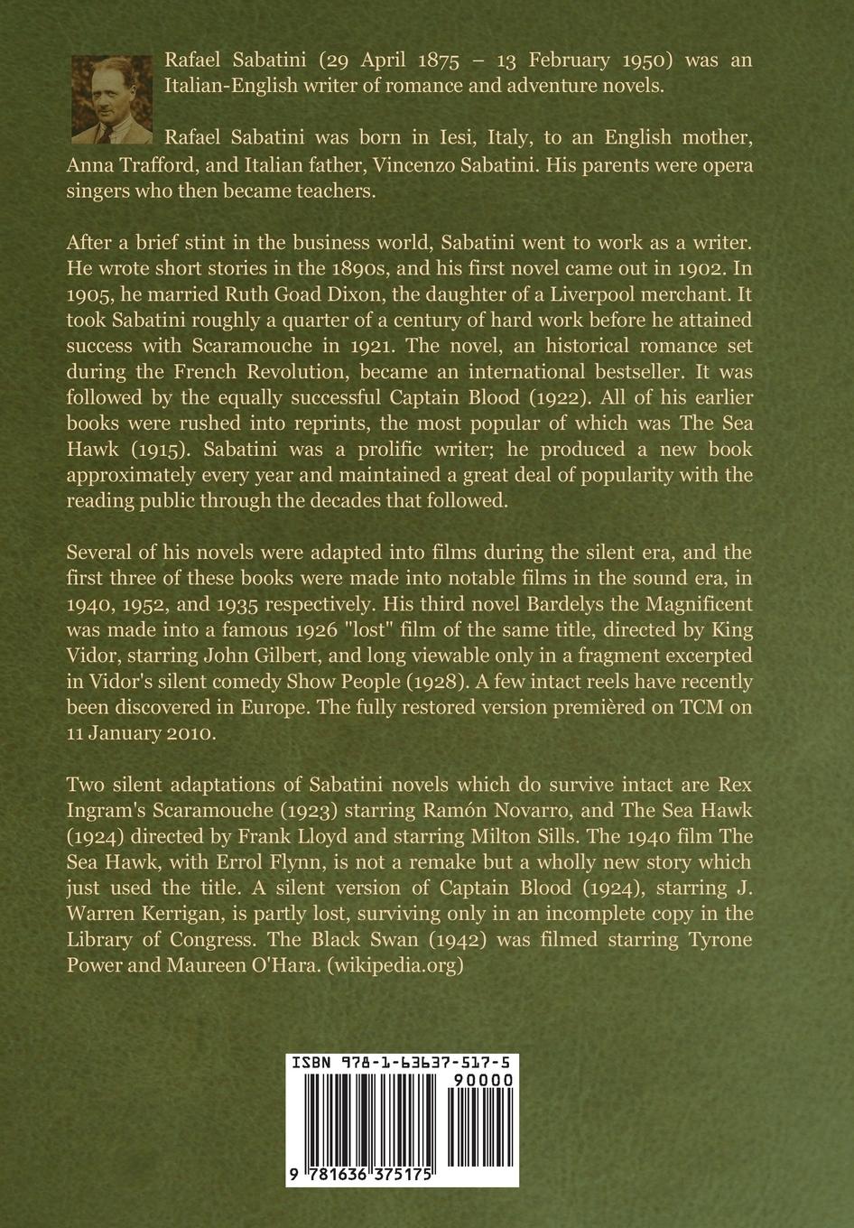 Rückseitencover The Lion's Skin