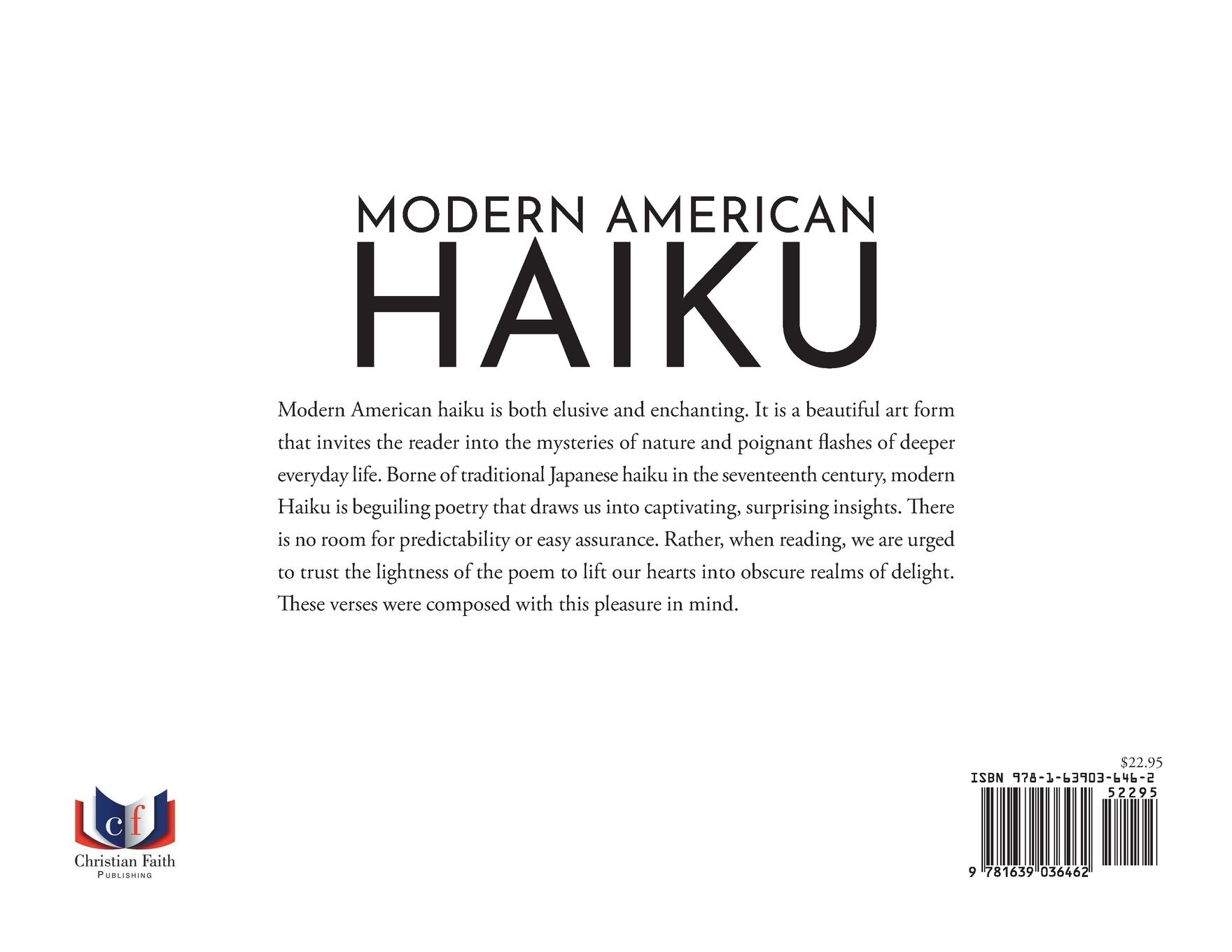 Rückseitencover Modern American Haiku