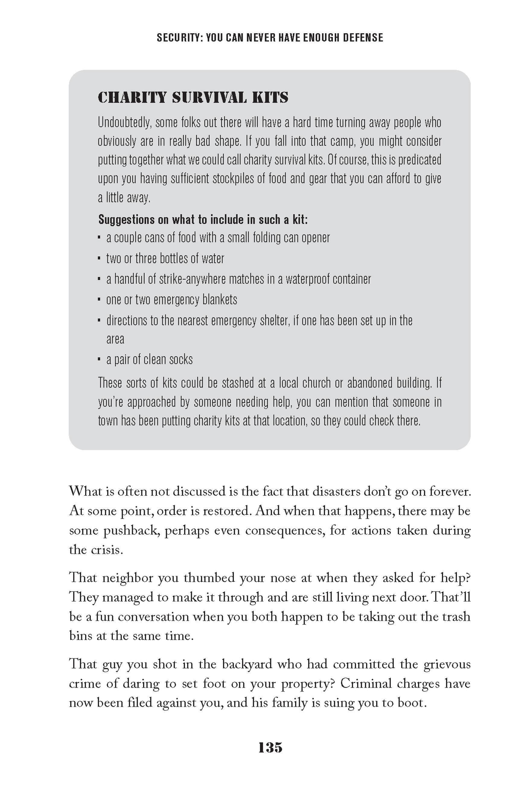 Beispielinhalt (Bild) Prepper's Long-Term Survival Guide: 2nd Edition