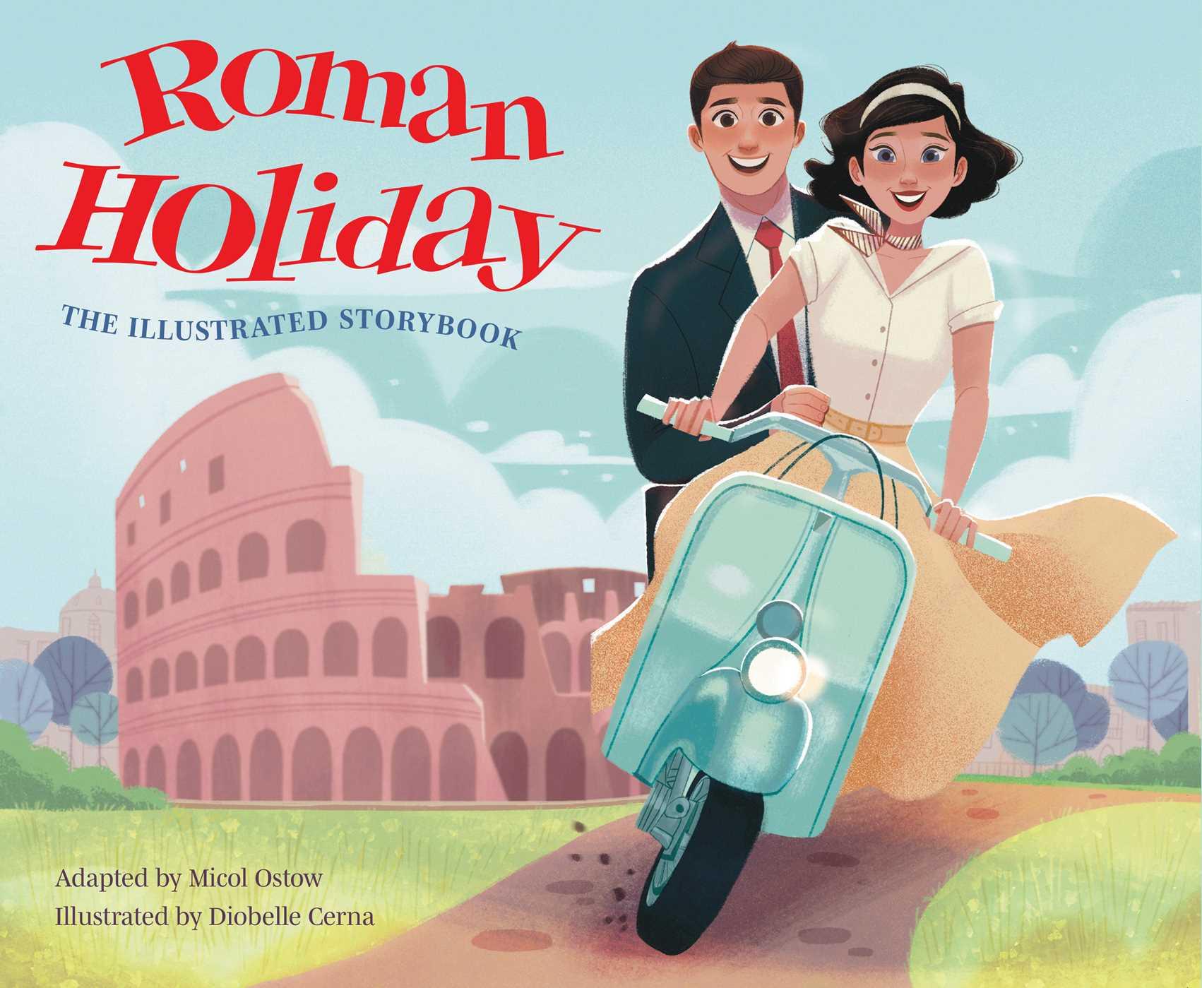 Beispielinhalt (Bild) Roman Holiday: The Illustrated Storybook