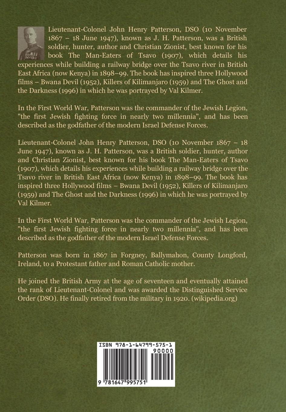 Rückseitencover The Man-Eaters of Tsavo, and Other East African Adventures