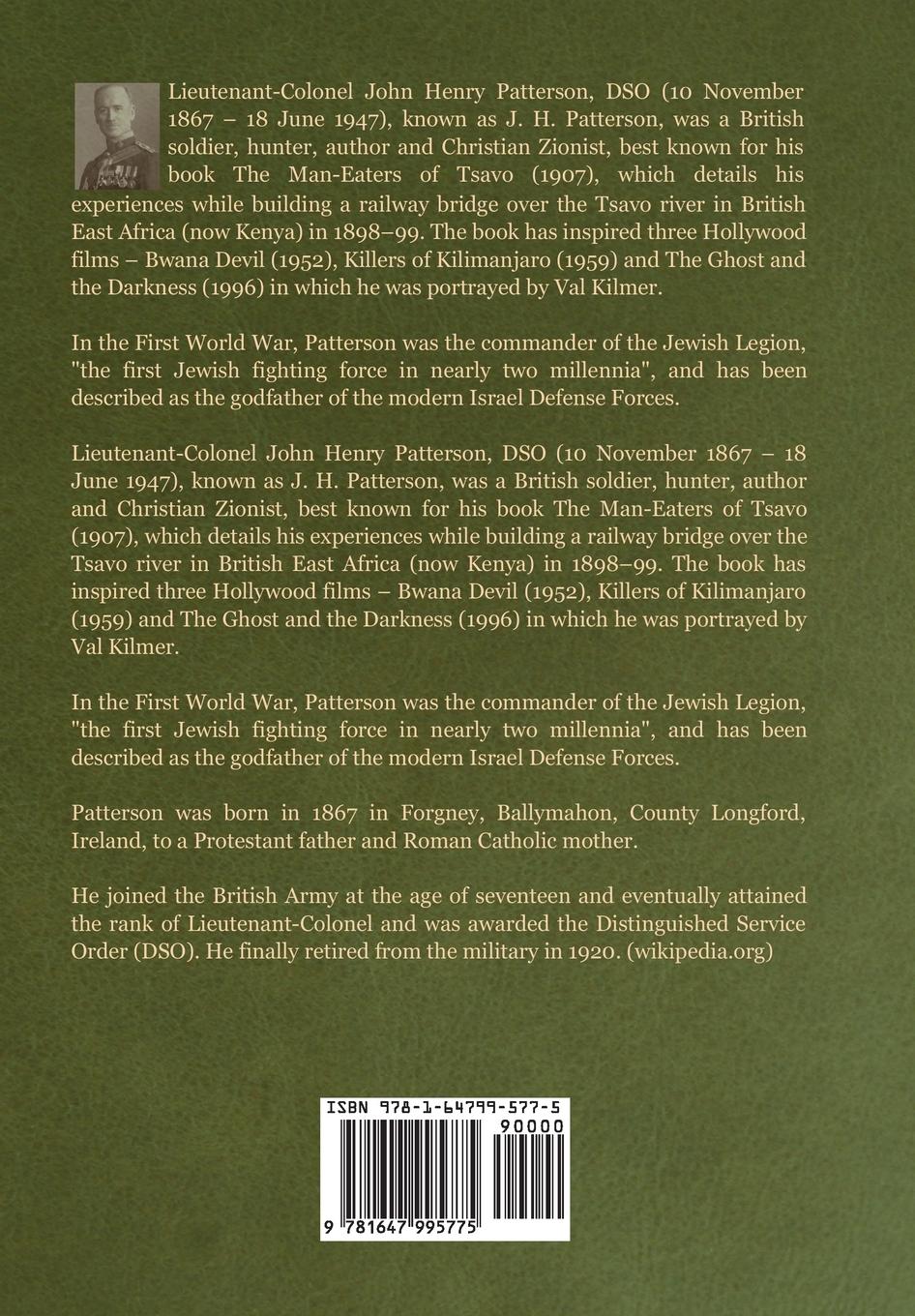 Rückseitencover With the Judeans in the Palestine Campaign