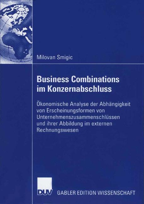 Vorderes Coverbild Business Combinations im Konzernabschluss