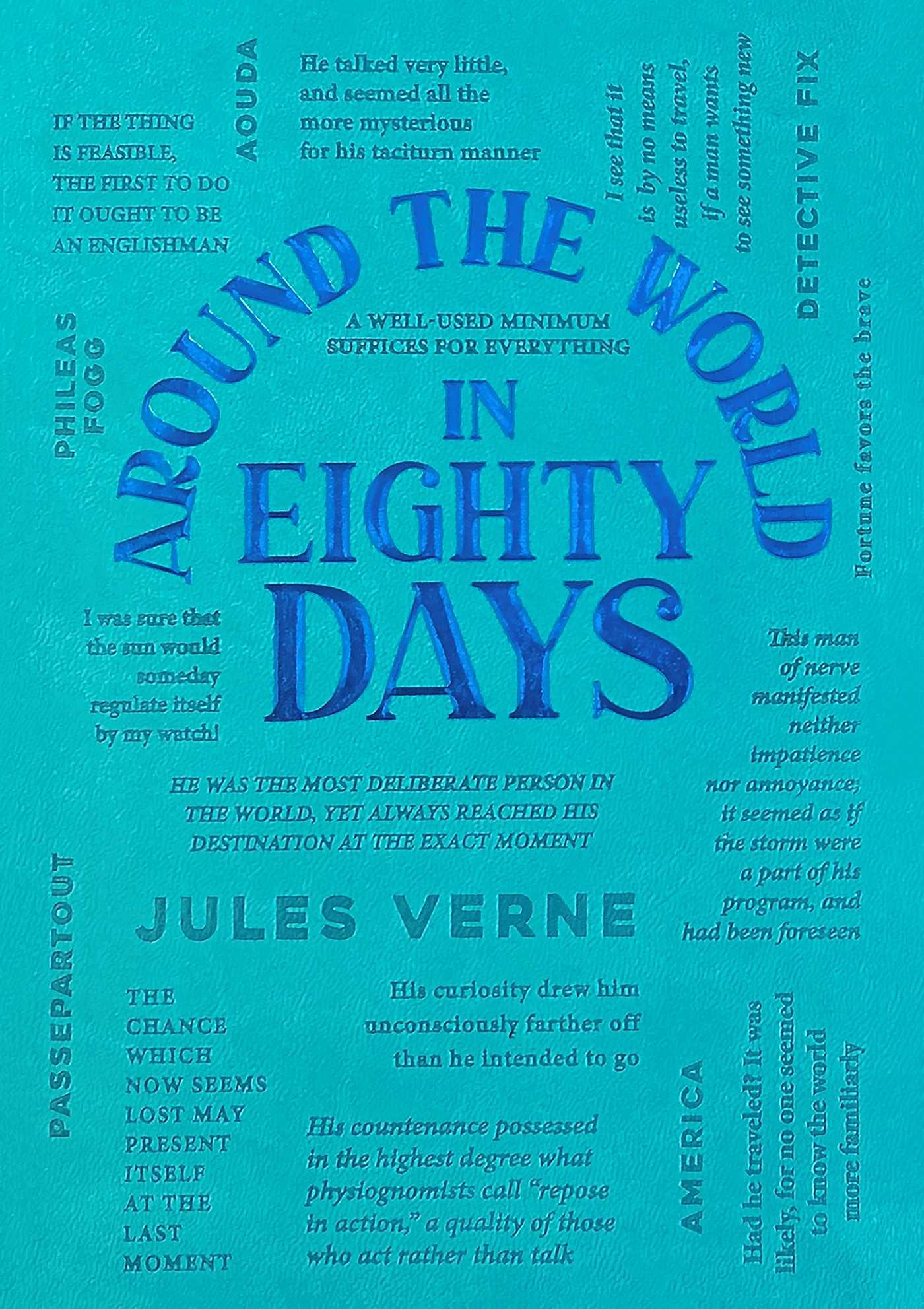 Vorderes Coverbild Around the World in Eighty Days