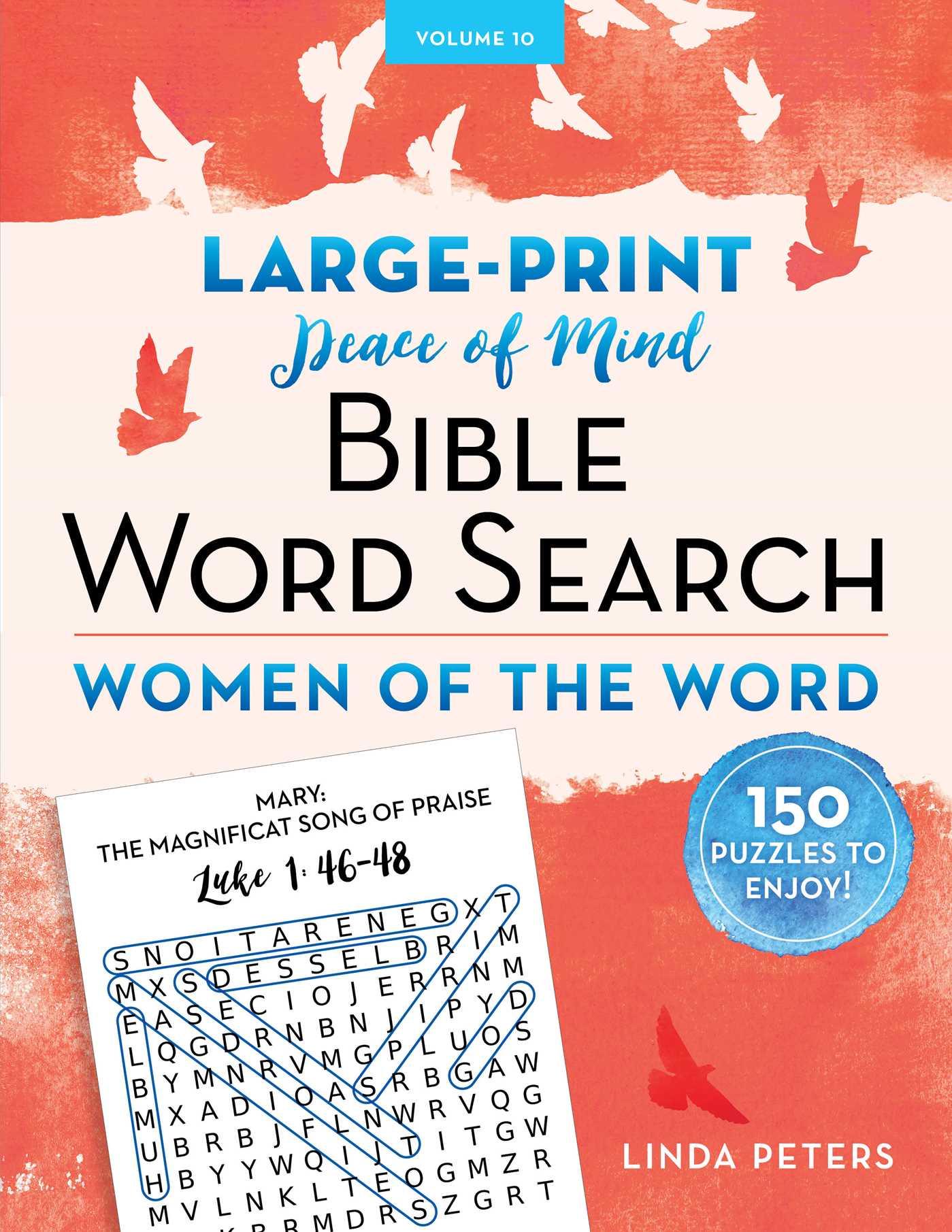 Vorderes Coverbild Peace of Mind Bible Word Search Women of the Word