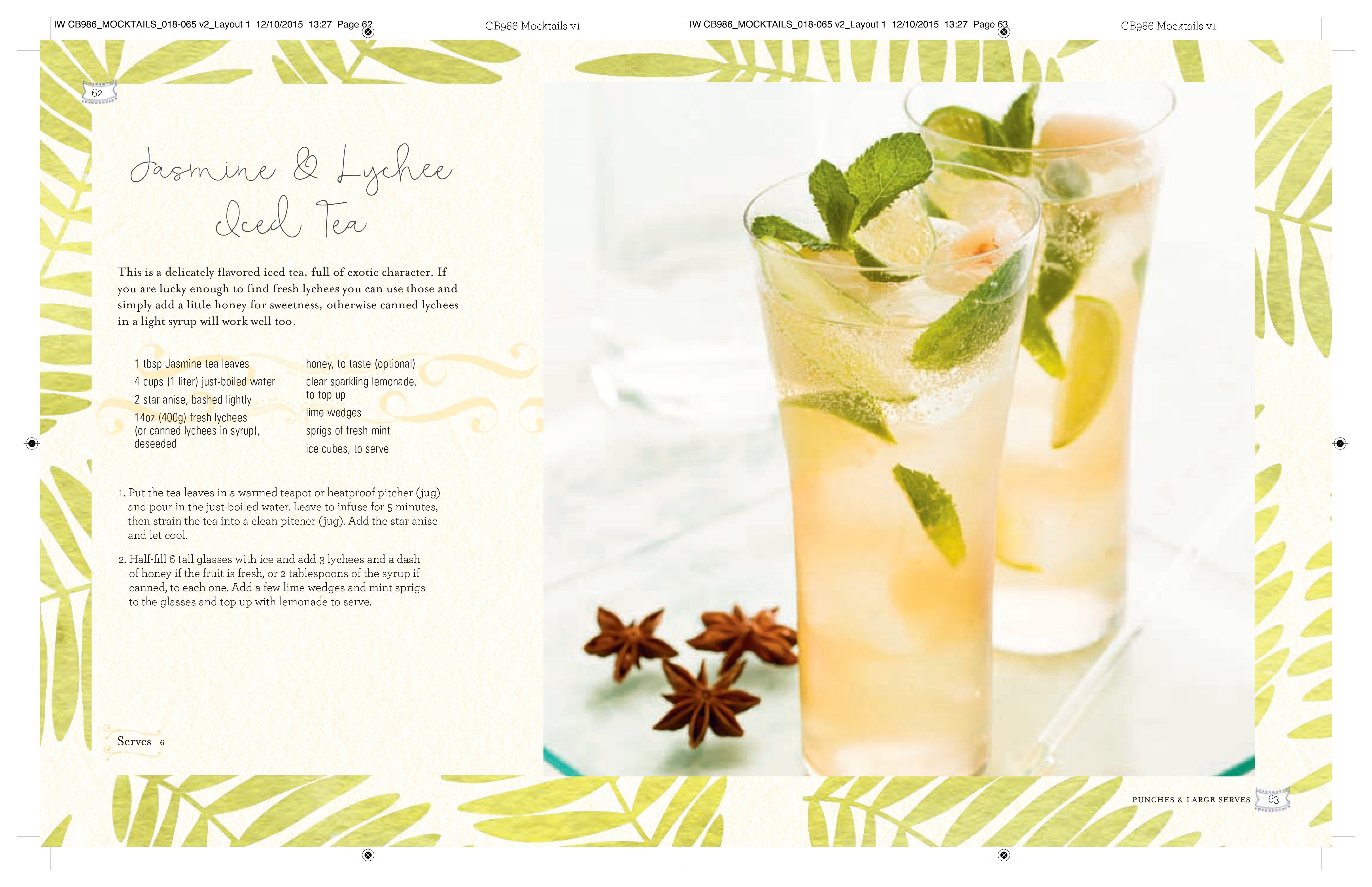 Beispielinhalt (Bild) Mocktails, Cordials, Syrups, Infusions and More