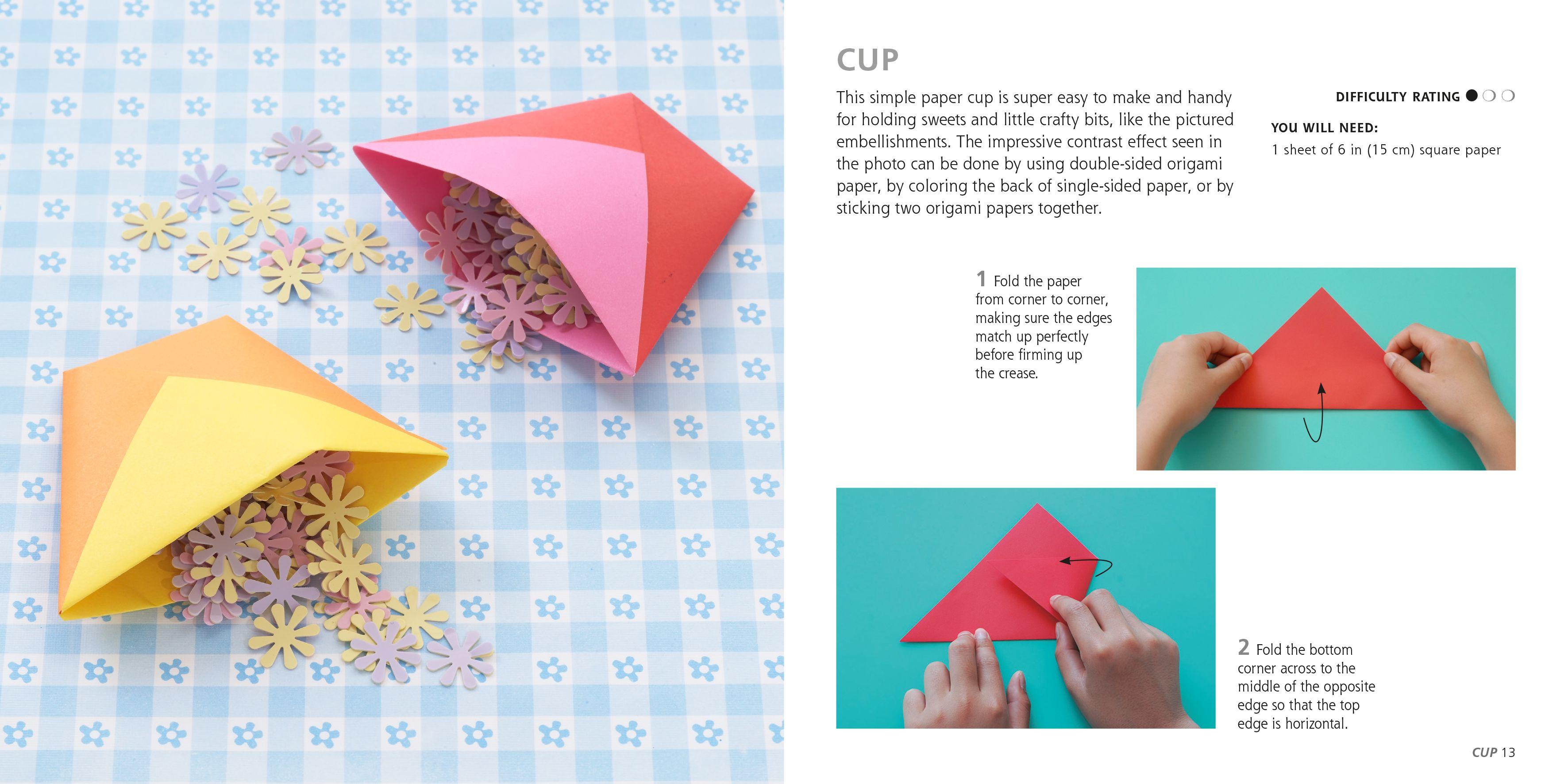 Beispielinhalt (Bild) Essential Origami