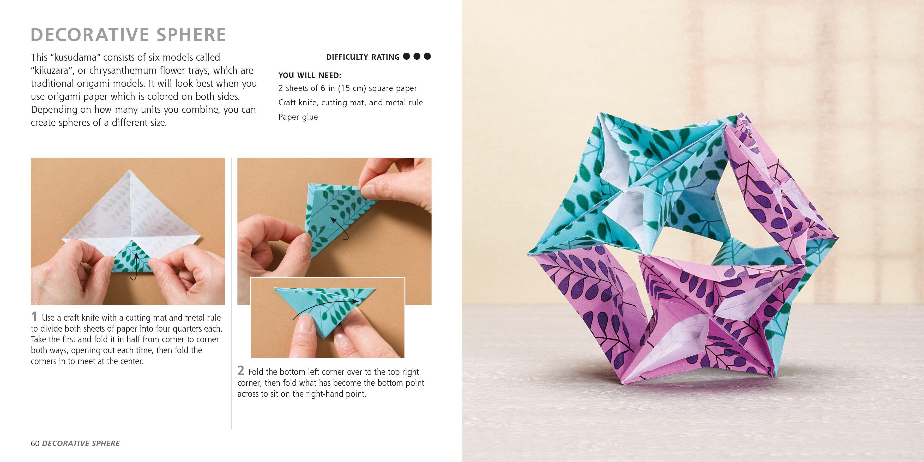 Beispielinhalt (Bild) Essential Origami