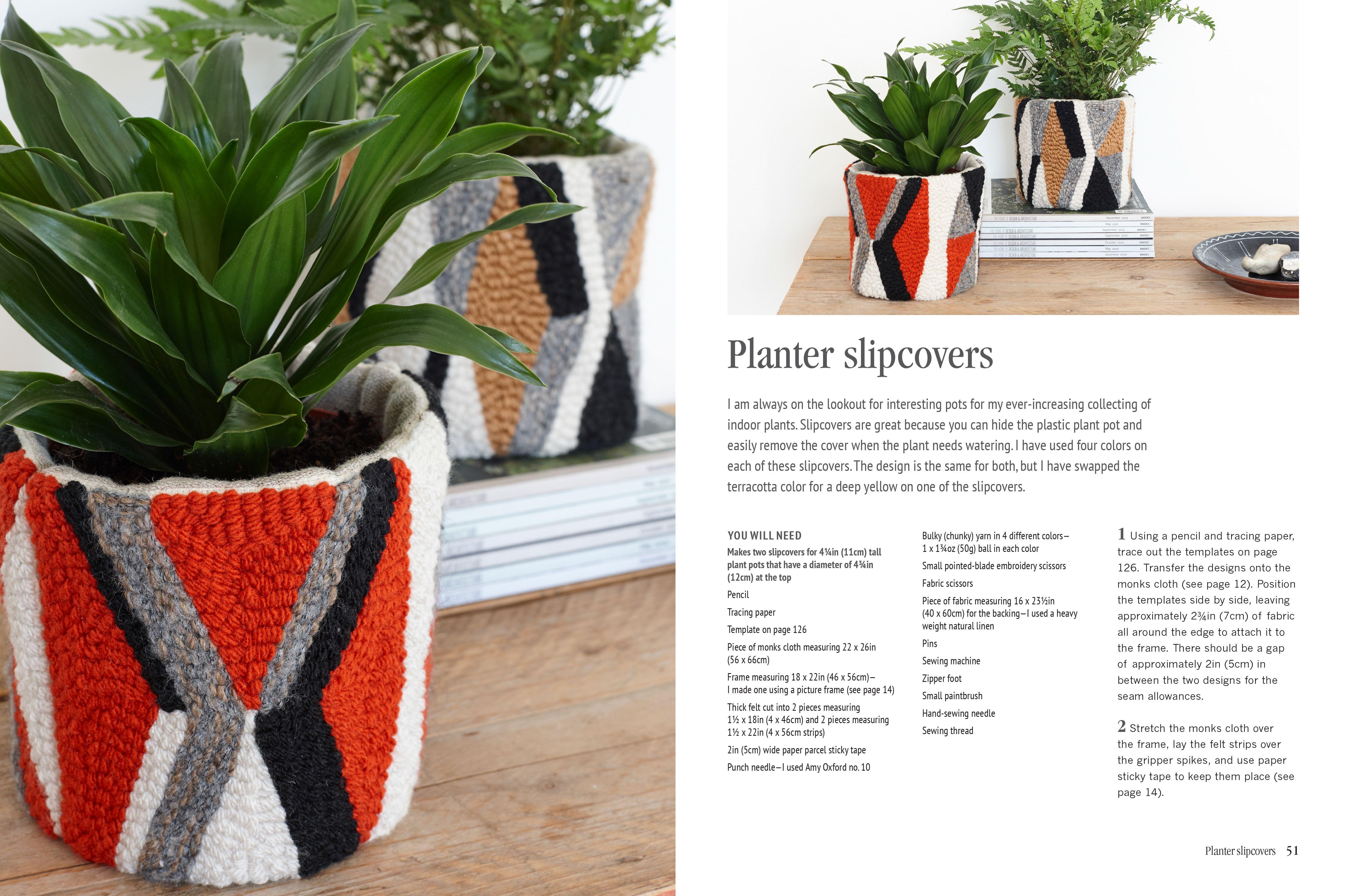 Beispielinhalt (Bild) Punch-Needle Craft