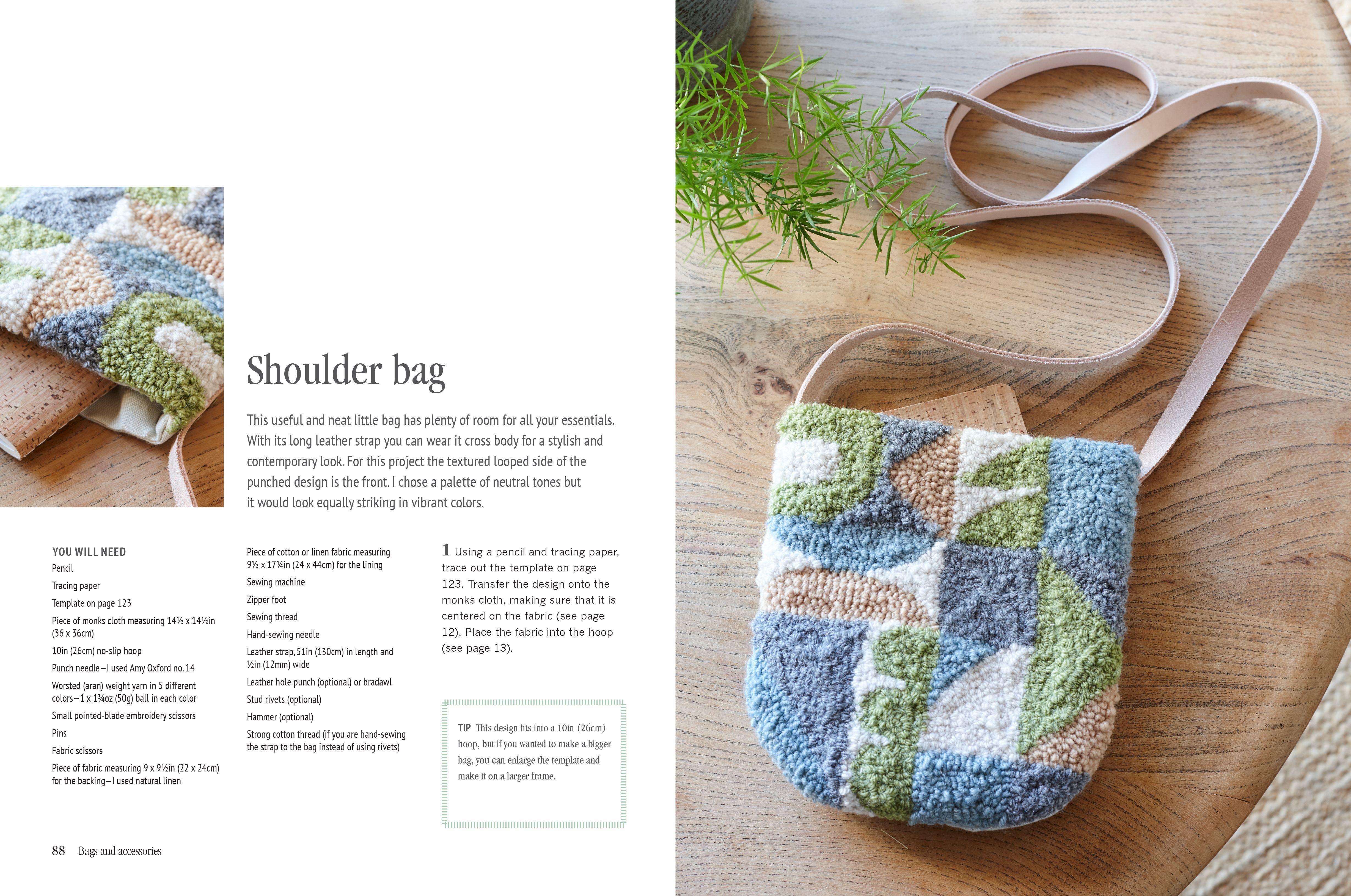 Beispielinhalt (Bild) Punch-Needle Craft