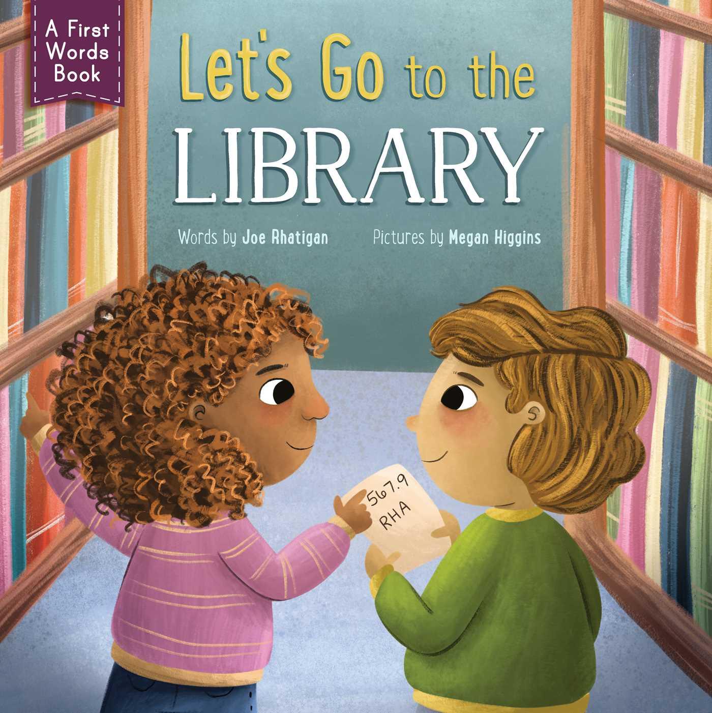 Vorderes Coverbild Let's Go to the Library!