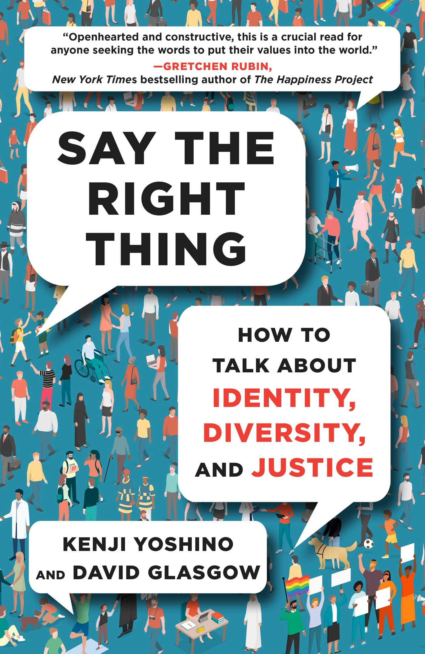 Vorderes Coverbild Say the Right Thing