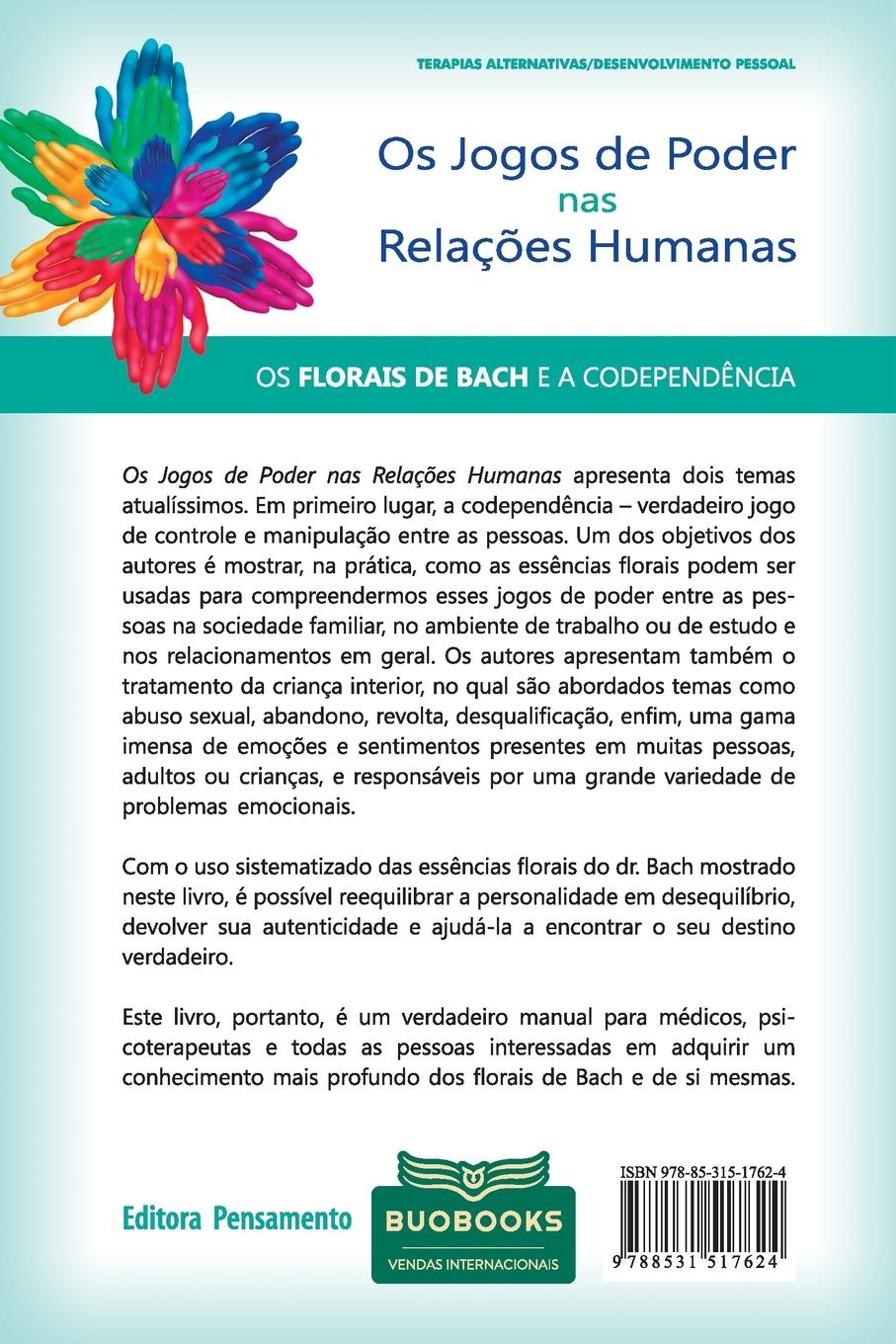 Rückseitencover Os Jogos de Poder Nas Relções Humanas