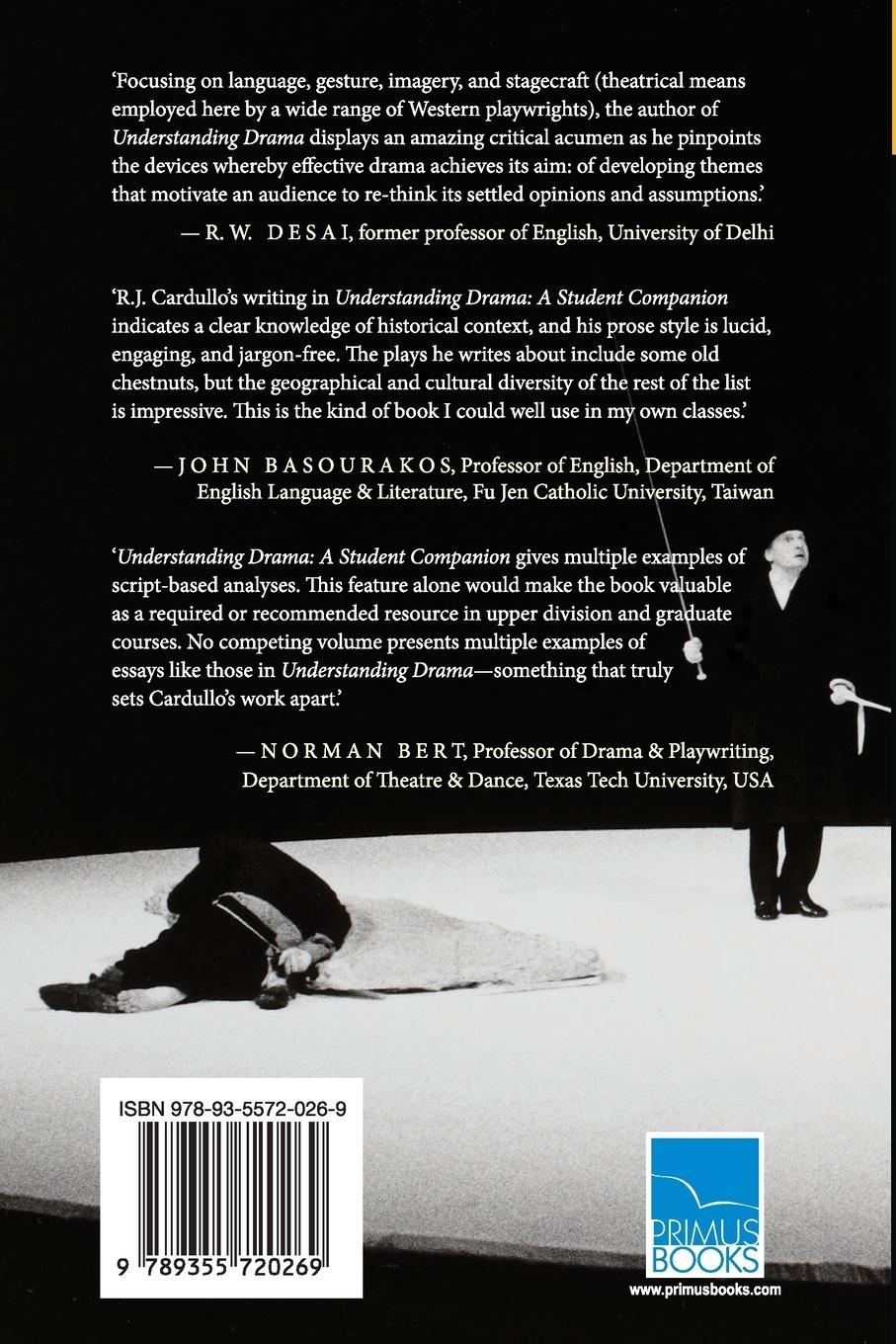 Rückseitencover Understanding Drama: A Student Companion:: A Student Companion