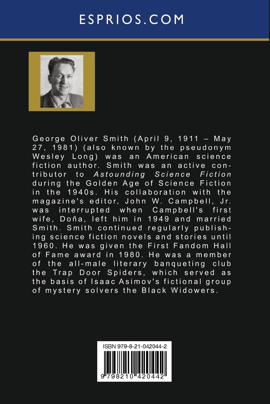 Rückseitencover Lost Art (Esprios Classics)