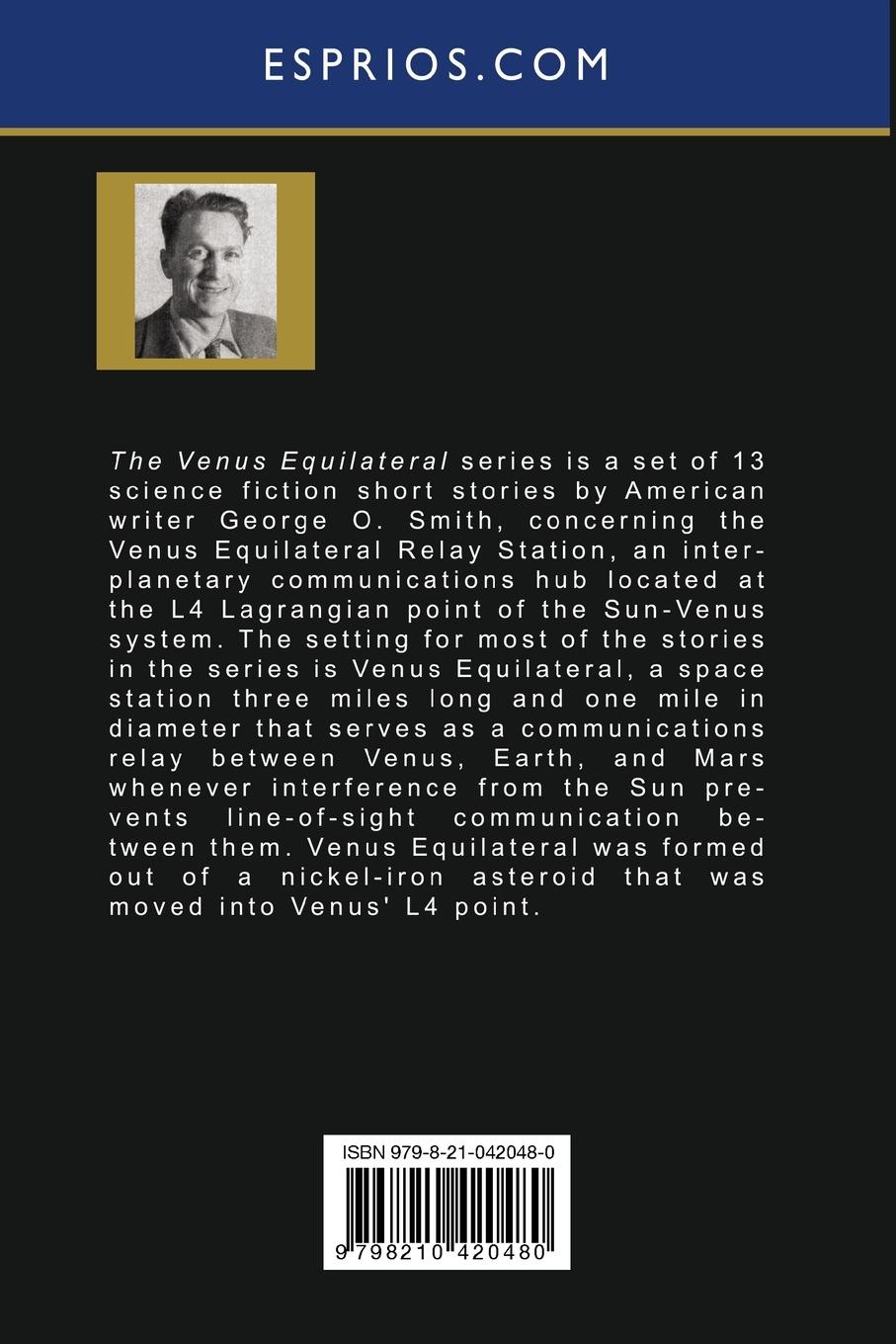 Rückseitencover Venus Equilateral (Esprios Classics)