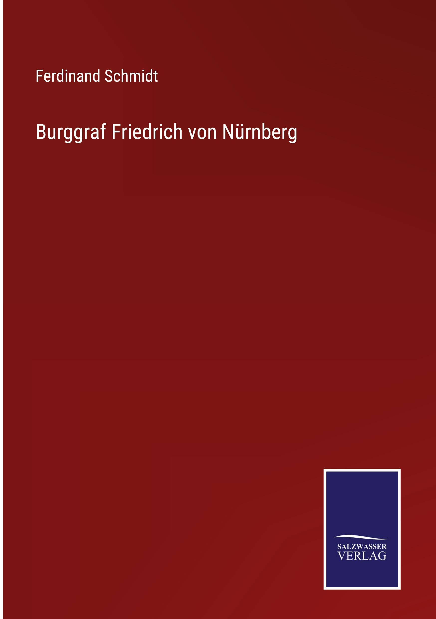 Vorderes Coverbild Burggraf Friedrich von Nürnberg