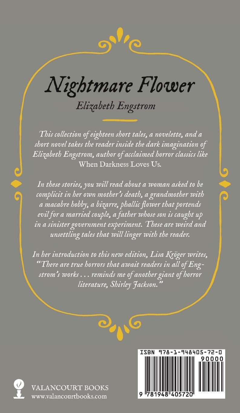 Rückseitencover Nightmare Flower (Monster, She Wrote)