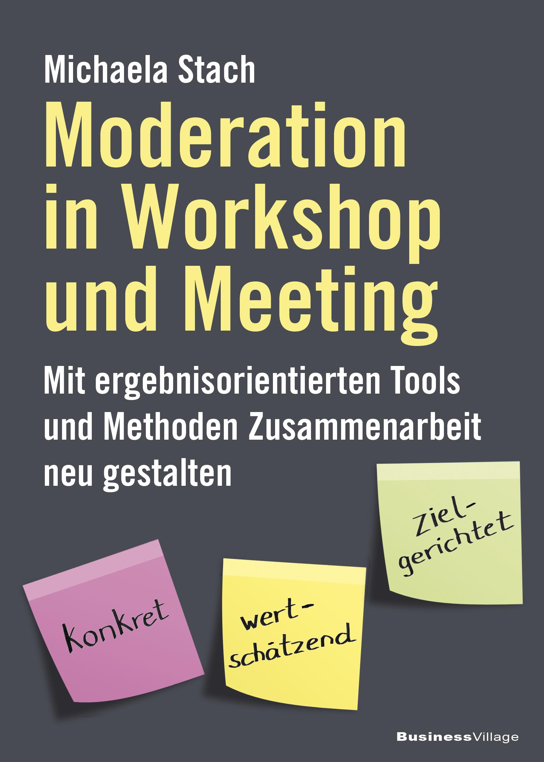 Vorderes Coverbild Moderation in Workshop und Meeting