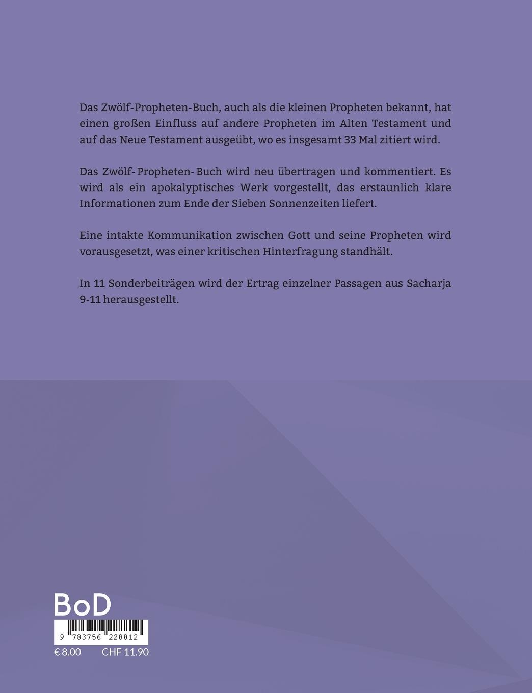 Rückseitencover Das Zwölf-Propheten-Buch 11b