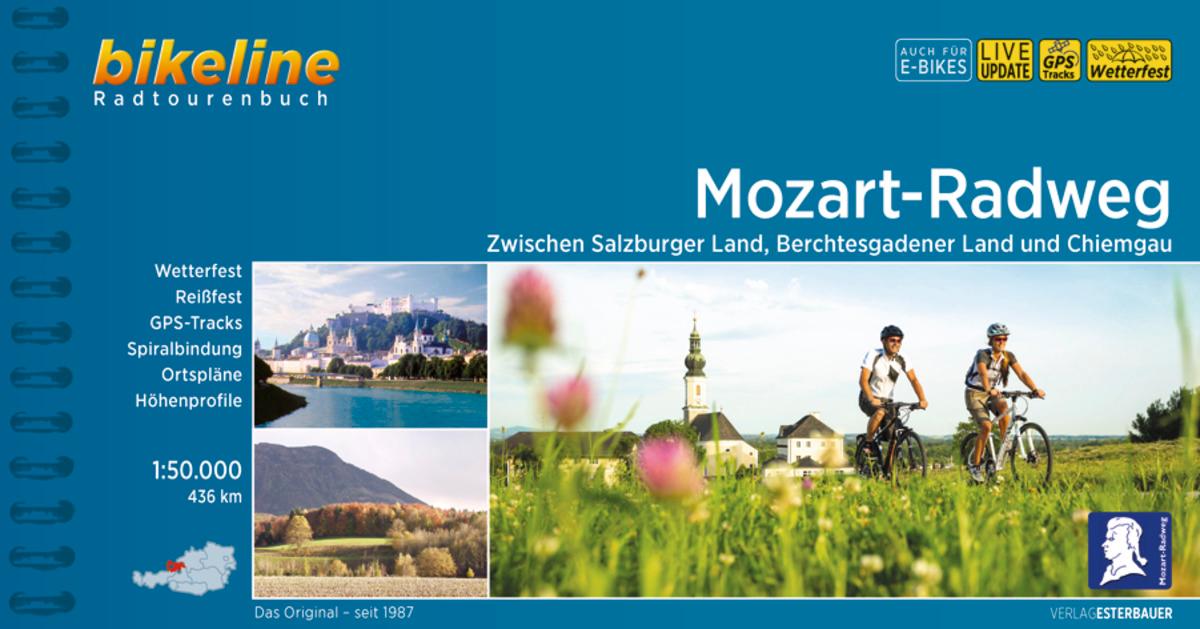 Vorderes Coverbild Mozart-Radweg