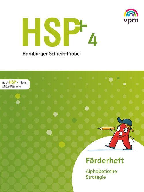 Vorderes Coverbild Hamburger Schreib-Probe (HSP) Fördern 4. 5 Förderhefte. Alphabetische Strategie