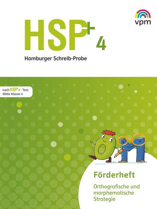 Vorderes Coverbild Hamburger Schreib-Probe (HSP) Fördern 4. 5 Förderhefte orthografisch / morphematisch Klasse 4