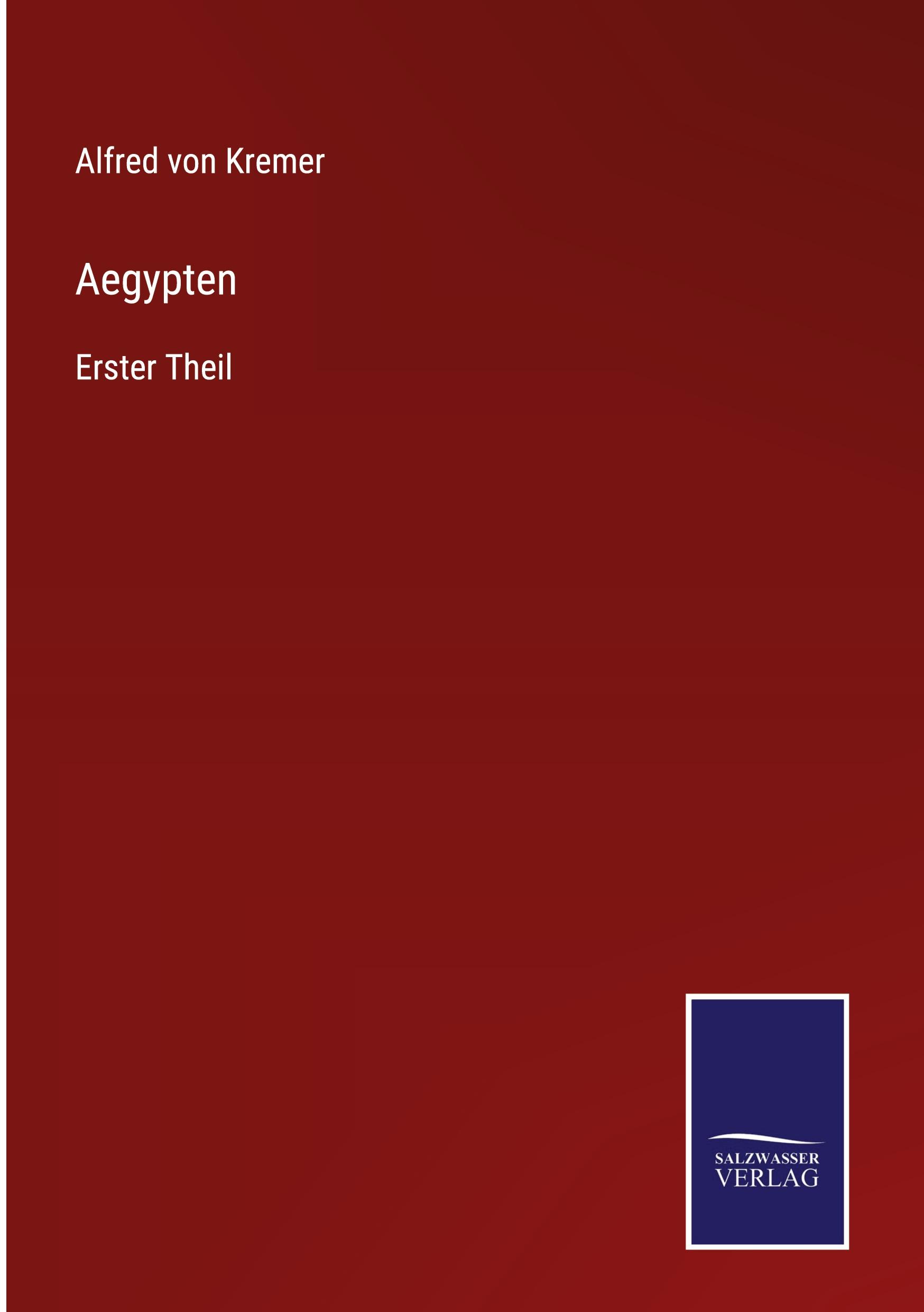 Vorderes Coverbild Aegypten