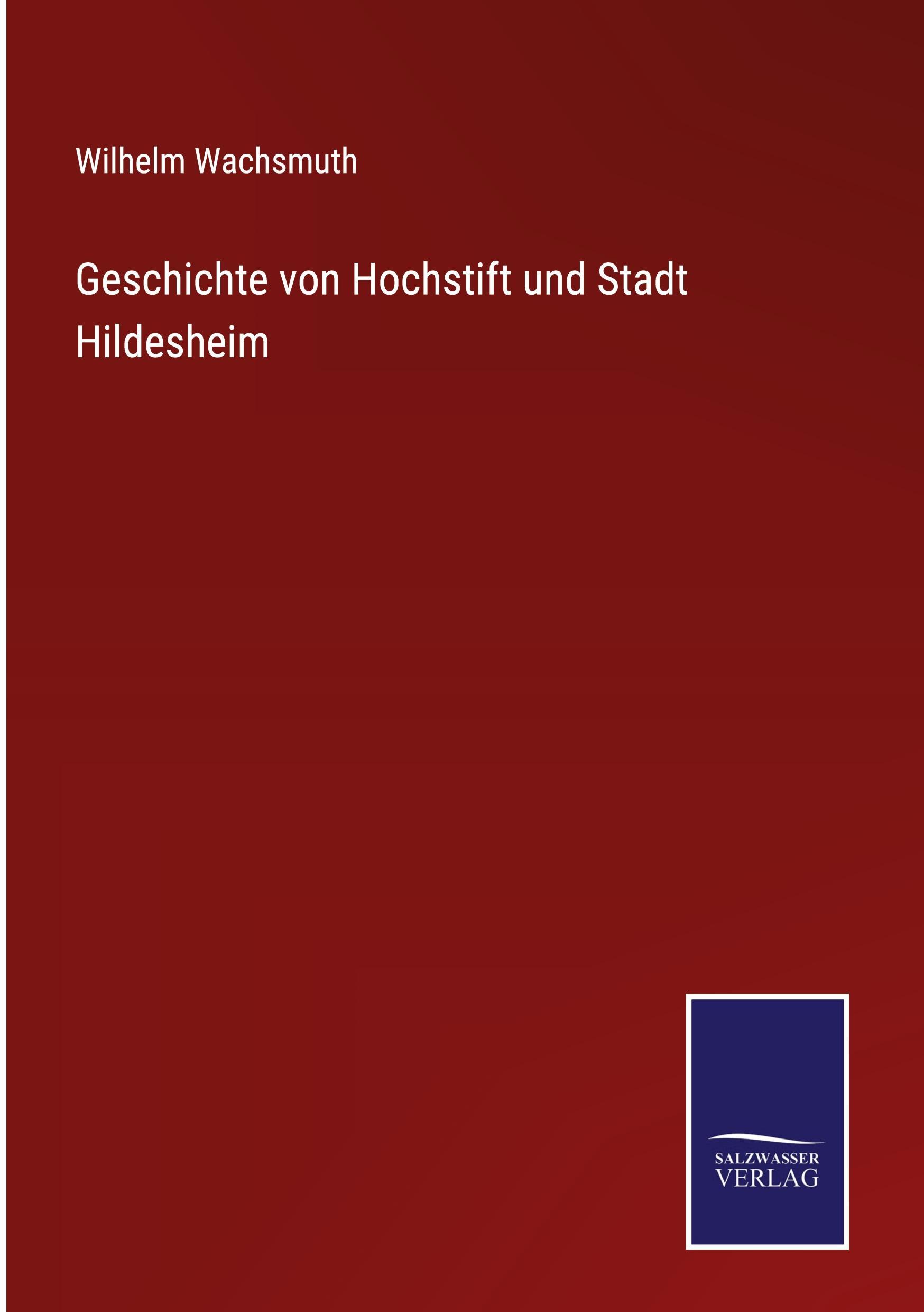 Vorderes Coverbild Geschichte von Hochstift und Stadt Hildesheim