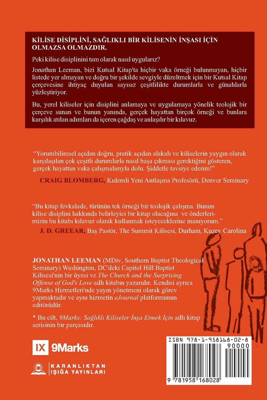 Rückseitencover Church Discipline / Kilise Disiplini