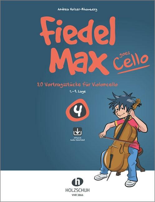 Vorderes Coverbild Fiedel-Max goes Cello 4