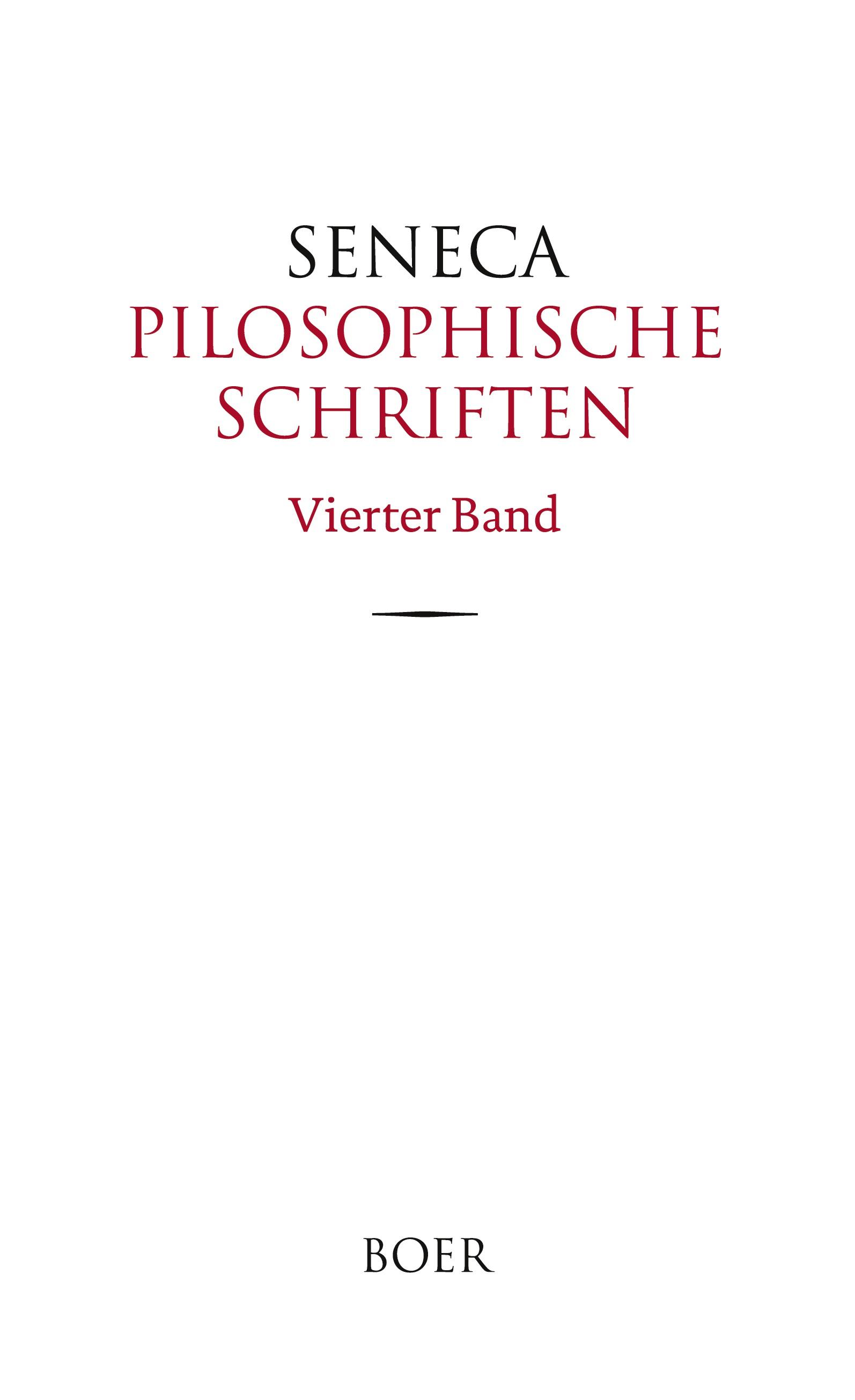 Vorderes Coverbild Pilosophische Schriften Band 4