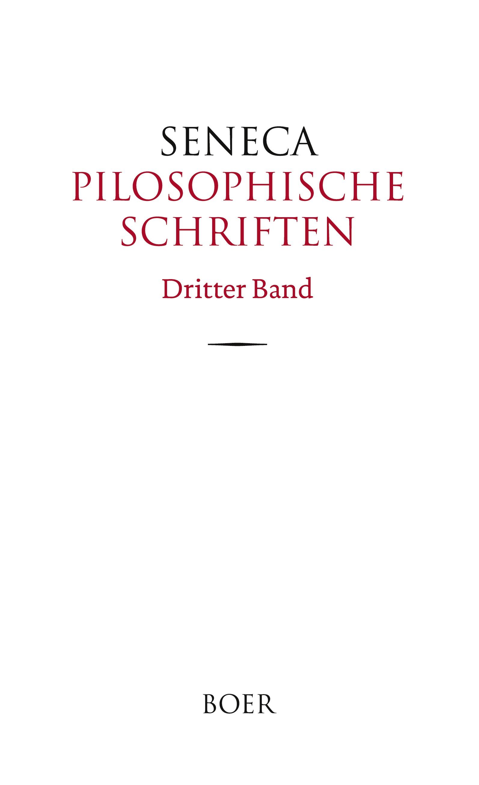 Vorderes Coverbild Pilosophische Schriften Band 3