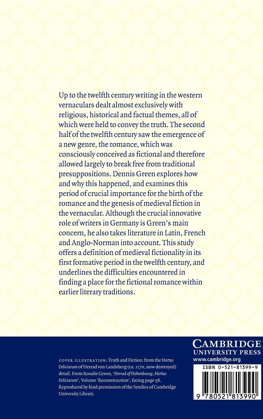 Rückseitencover The Beginnings of Medieval Romance