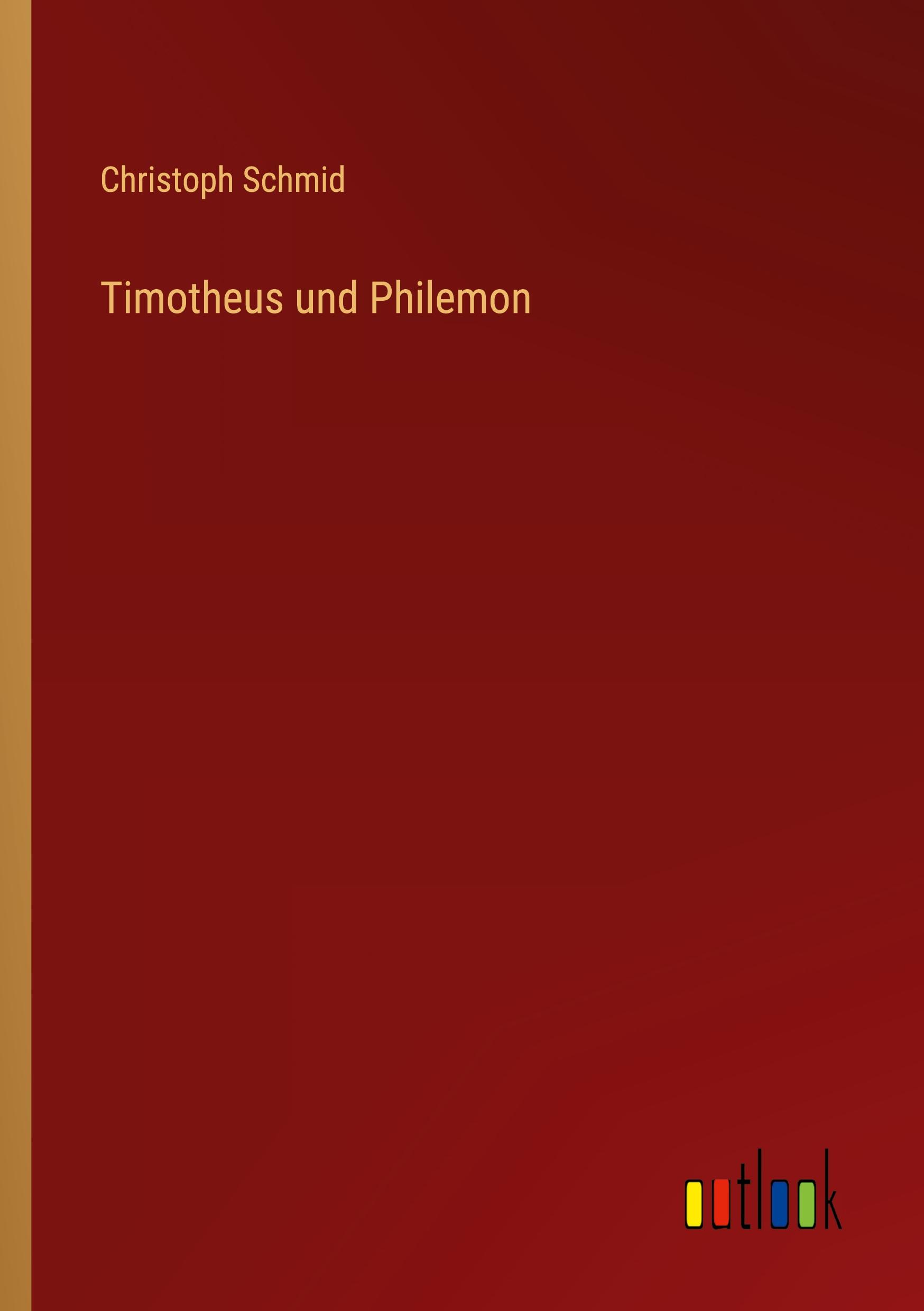 Vorderes Coverbild Timotheus und Philemon