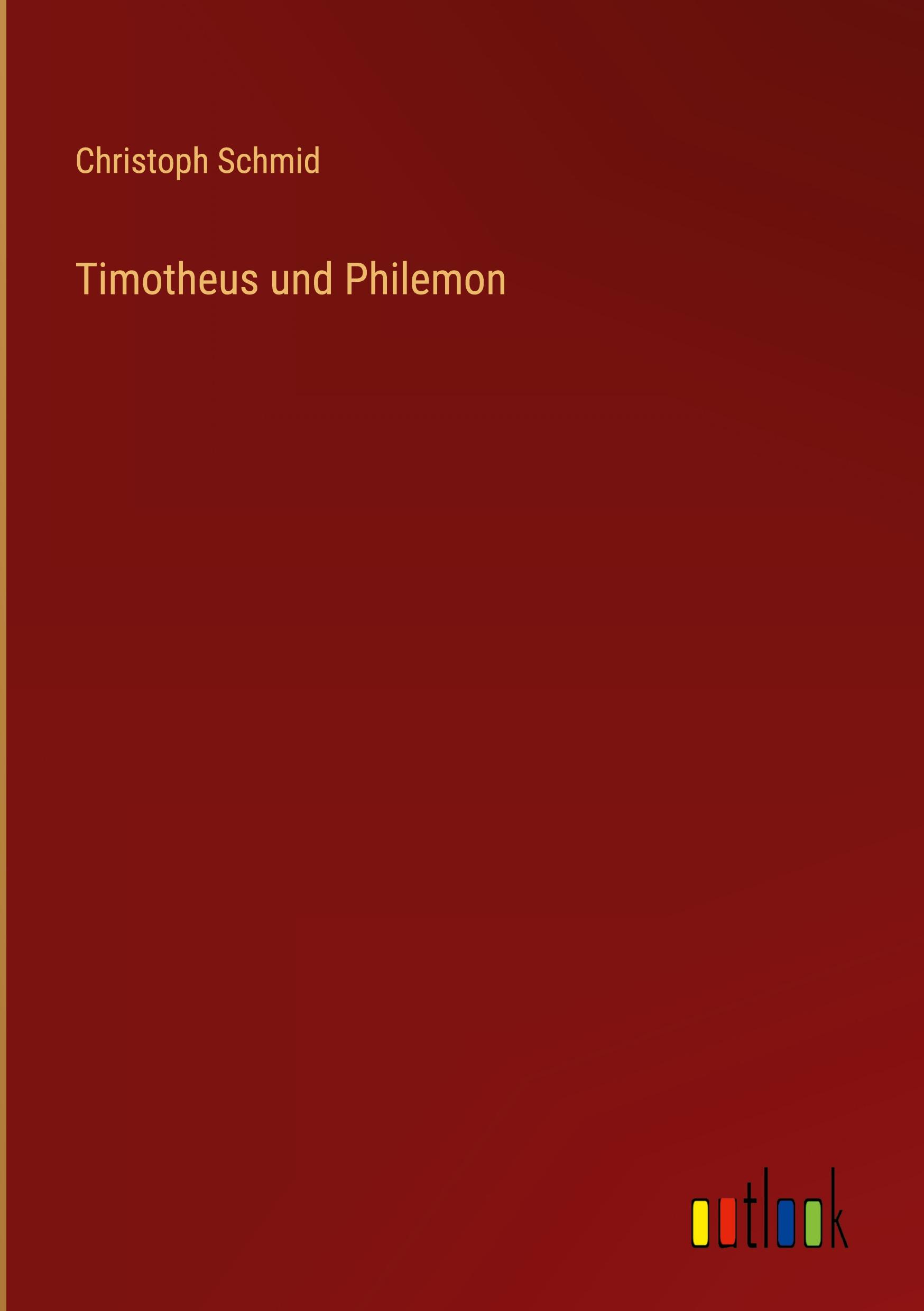 Vorderes Coverbild Timotheus und Philemon